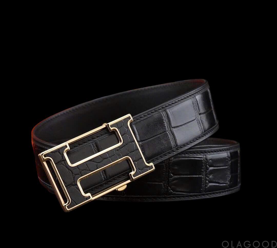 Thắt lưng da cá sấu nam CAO CẤP GIÁ RẺ - TLN0112S - Hình ảnh 3
