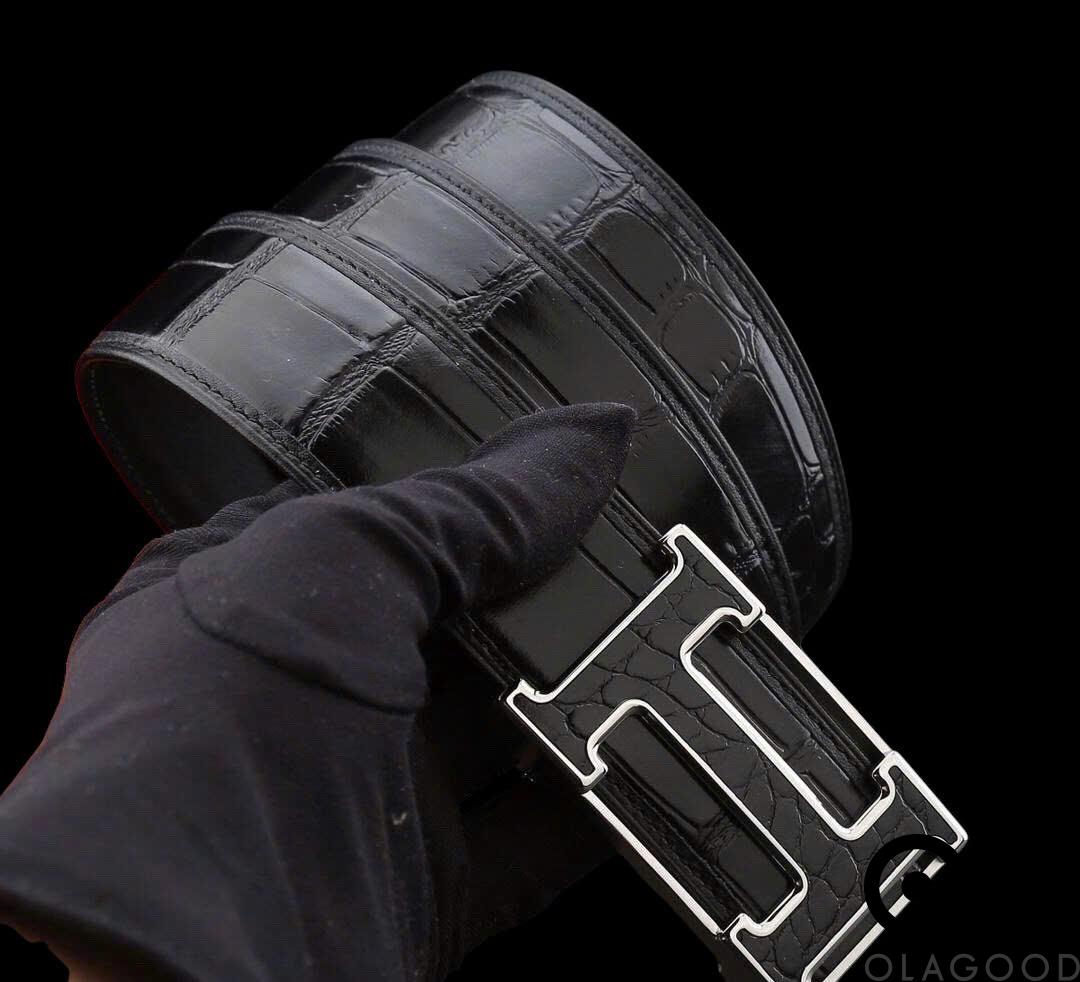 Thắt lưng da cá sấu nam CAO CẤP GIÁ RẺ - TLN0112S - Hình ảnh 5