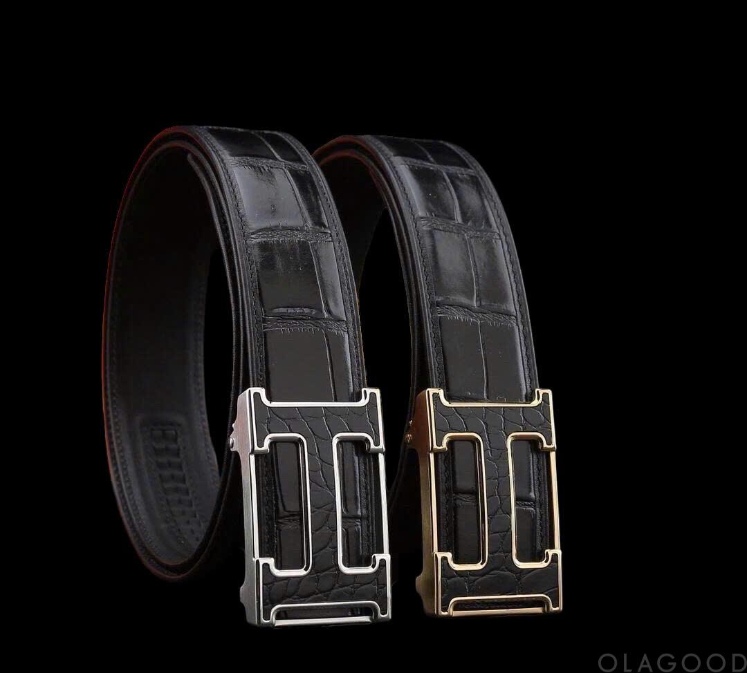 Thắt lưng da cá sấu nam CAO CẤP GIÁ RẺ - TLN0112S - Hình ảnh 6