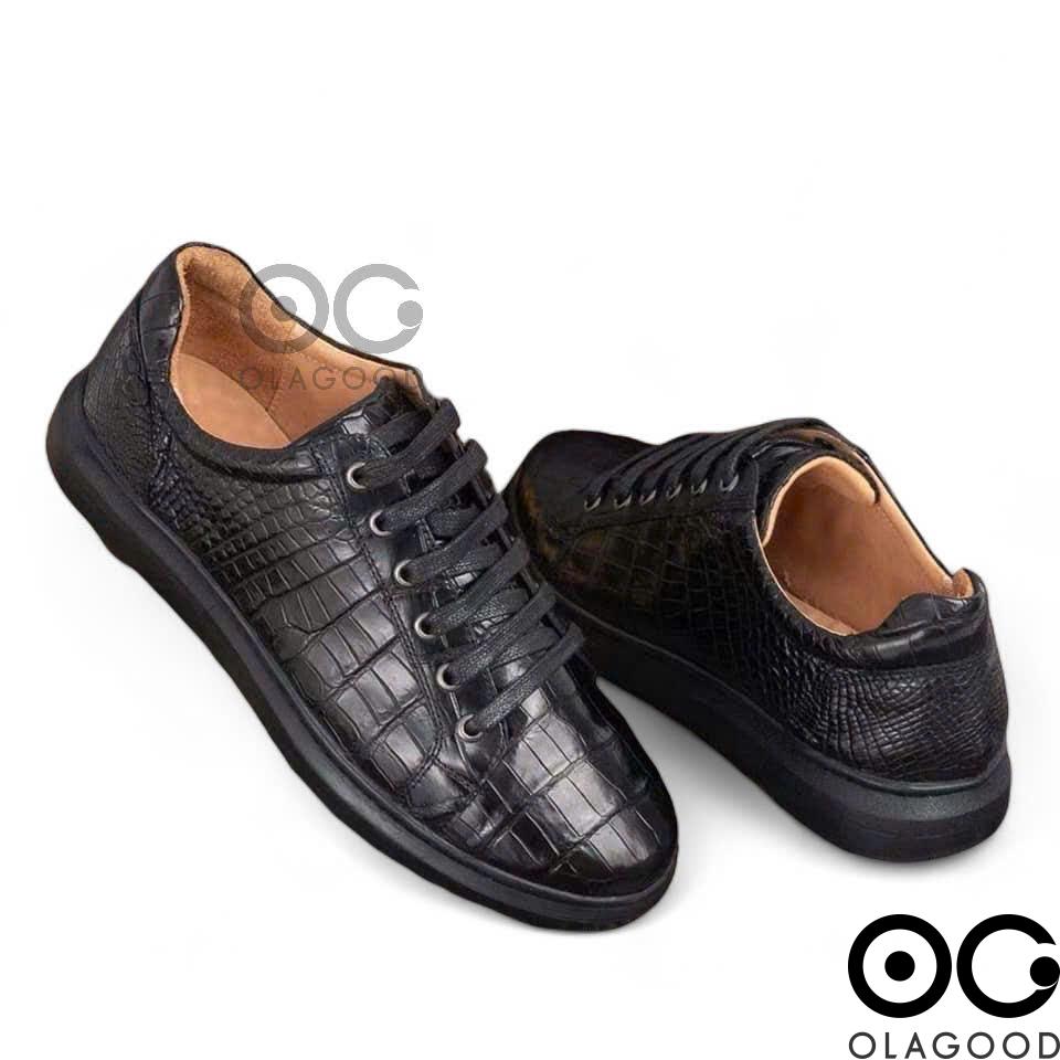 Giày Sneaker da cá sấu cao cấp - GTT013S - Hình ảnh 5