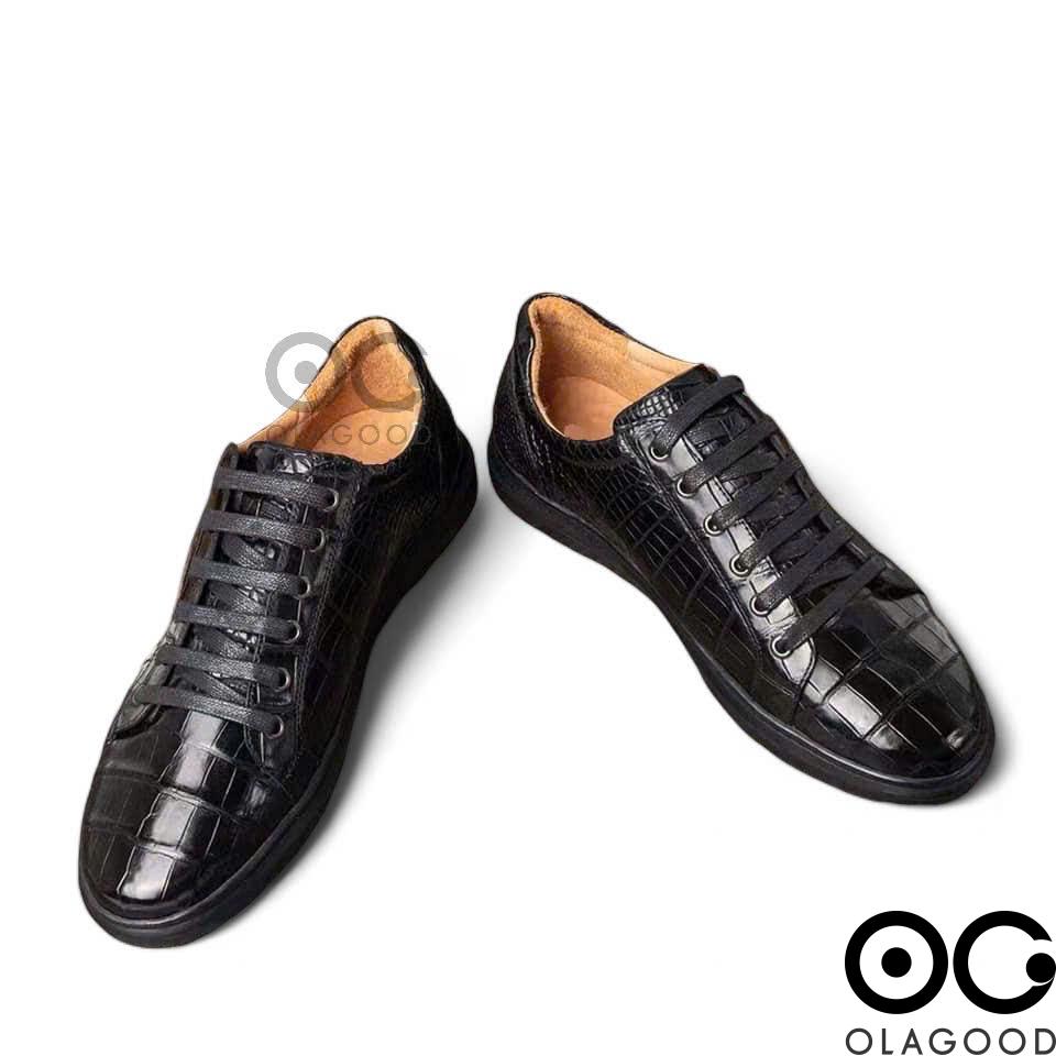 Giày Sneaker da cá sấu cao cấp - GTT013S - Hình ảnh 3