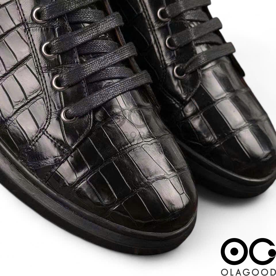Giày Sneaker da cá sấu cao cấp - GTT013S - Hình ảnh 7