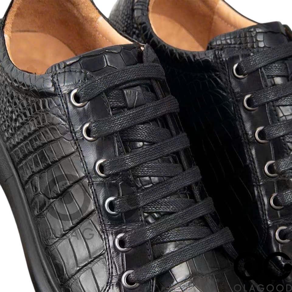 Giày Sneaker da cá sấu cao cấp - GTT013S - Hình ảnh 8