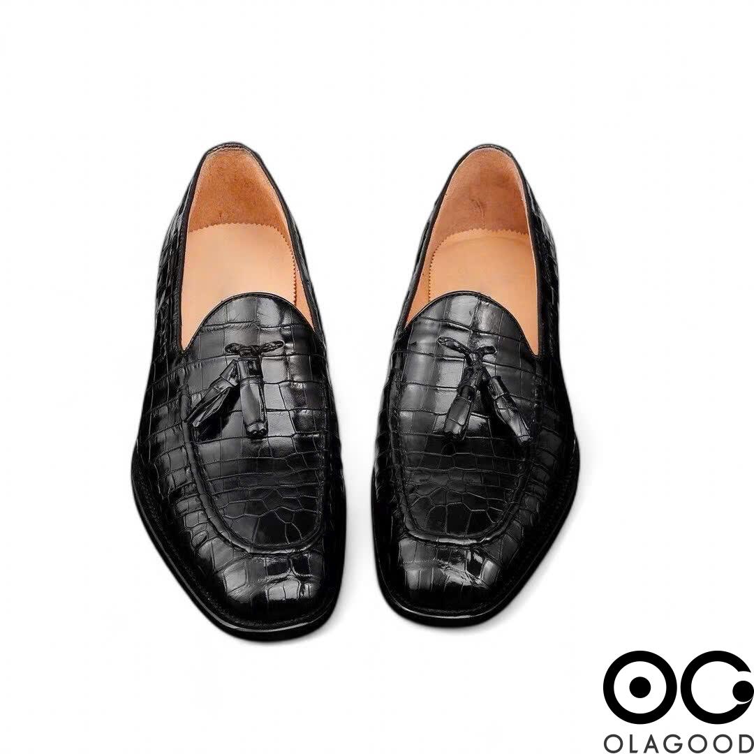 Giày loafer nam cá sấu - GL0111S - Hình ảnh 4
