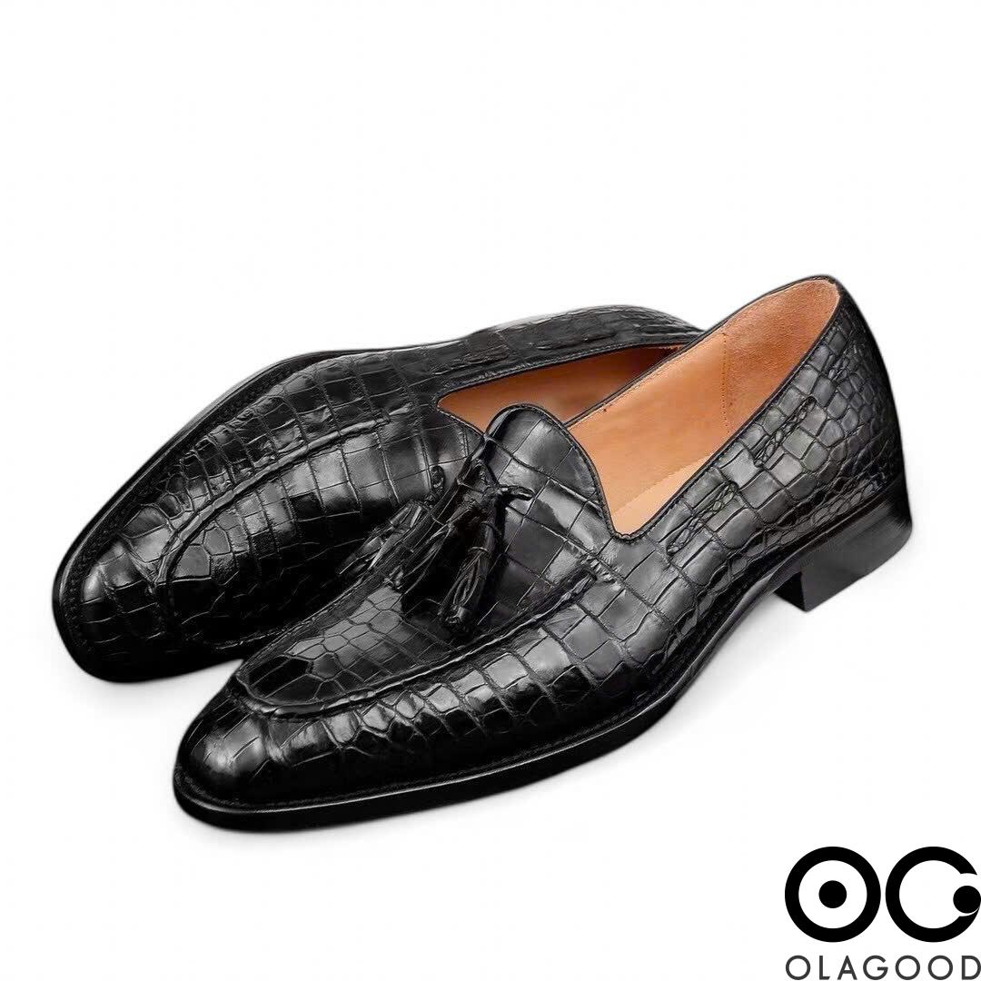 Giày loafer nam cá sấu - GL0111S - Hình ảnh 5