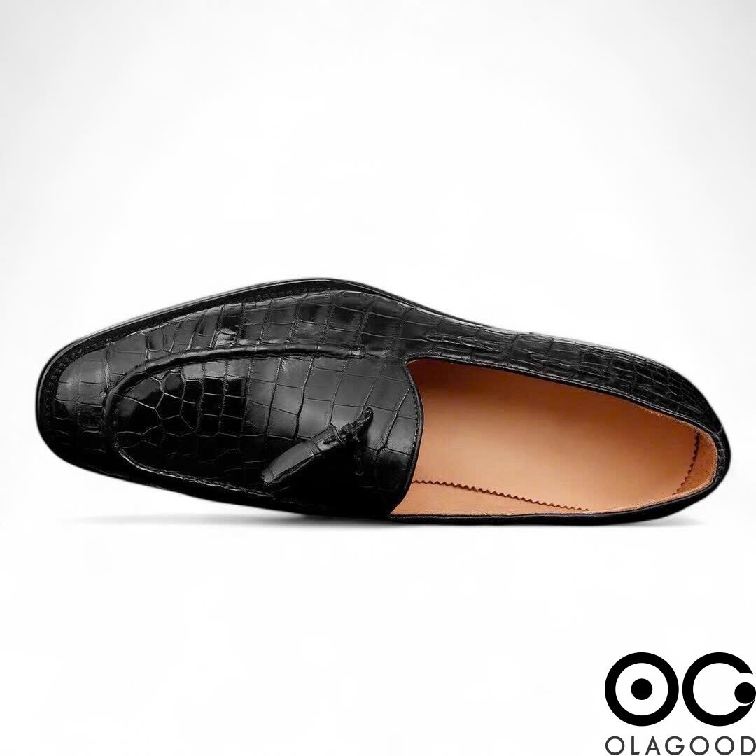 Giày loafer nam cá sấu - GL0111S - Hình ảnh 7