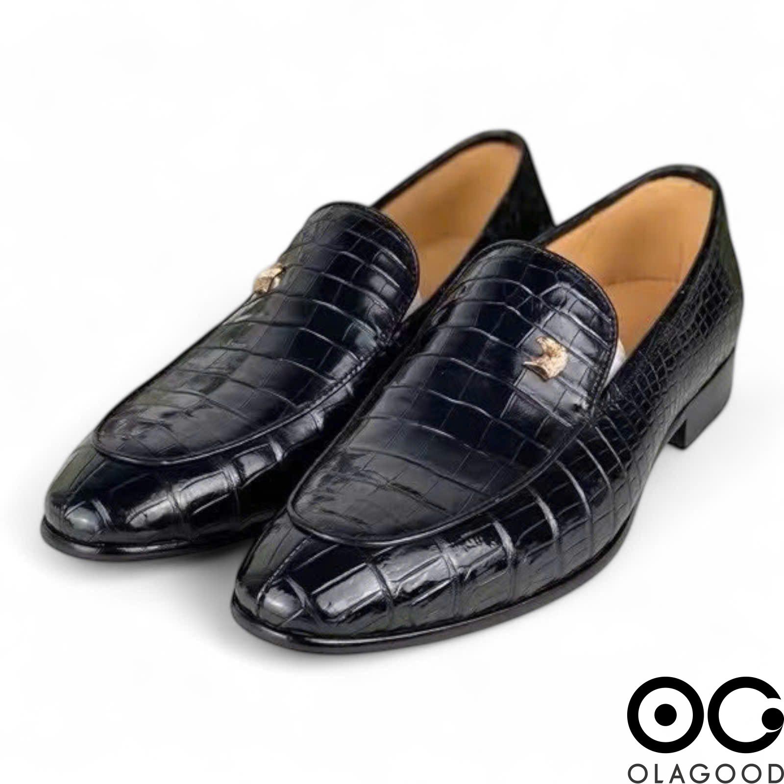 Giày lười cá sấu nam - GL0117S