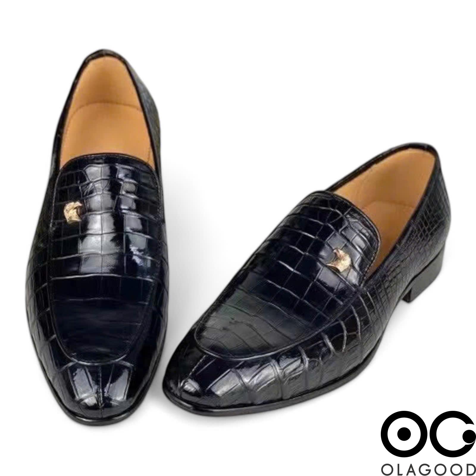 Giày lười cá sấu nam - GL0117S - Hình ảnh 4