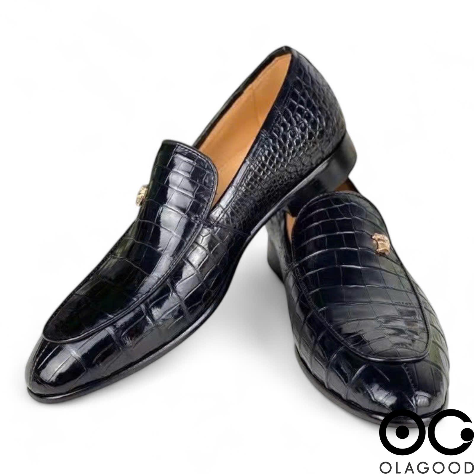Giày lười cá sấu nam - GL0117S - Hình ảnh 6