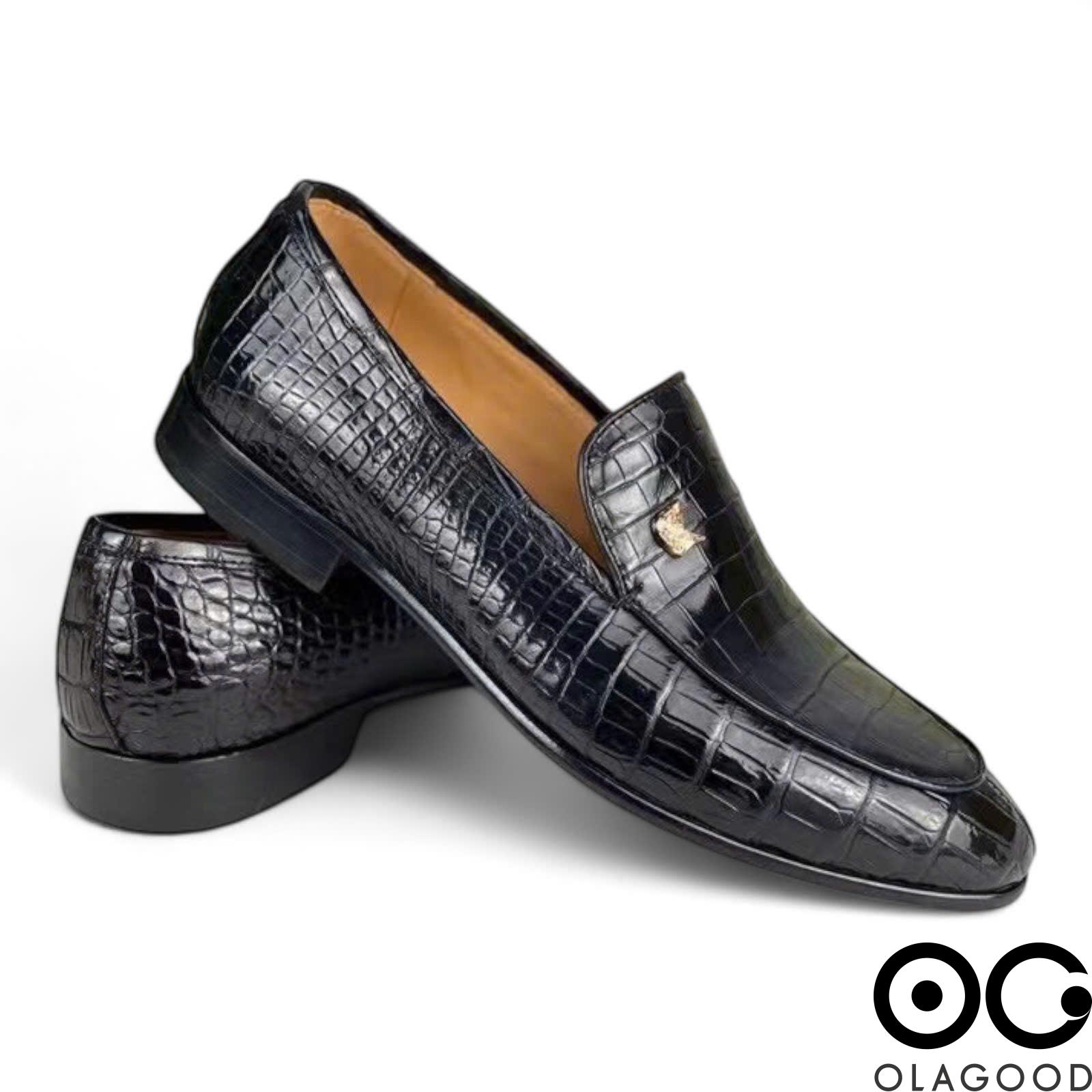Giày lười cá sấu nam - GL0117S - Hình ảnh 7