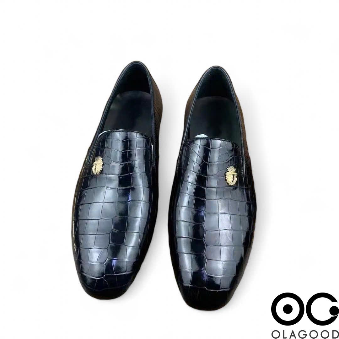 Giày nam da bụng cá sấu - GL0118S - Hình ảnh 3