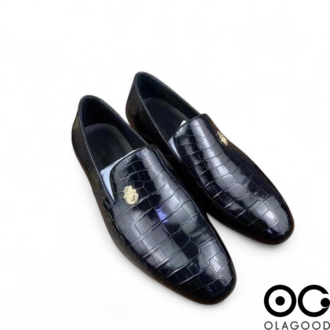 Giày nam da bụng cá sấu - GL0118S - Hình ảnh 5