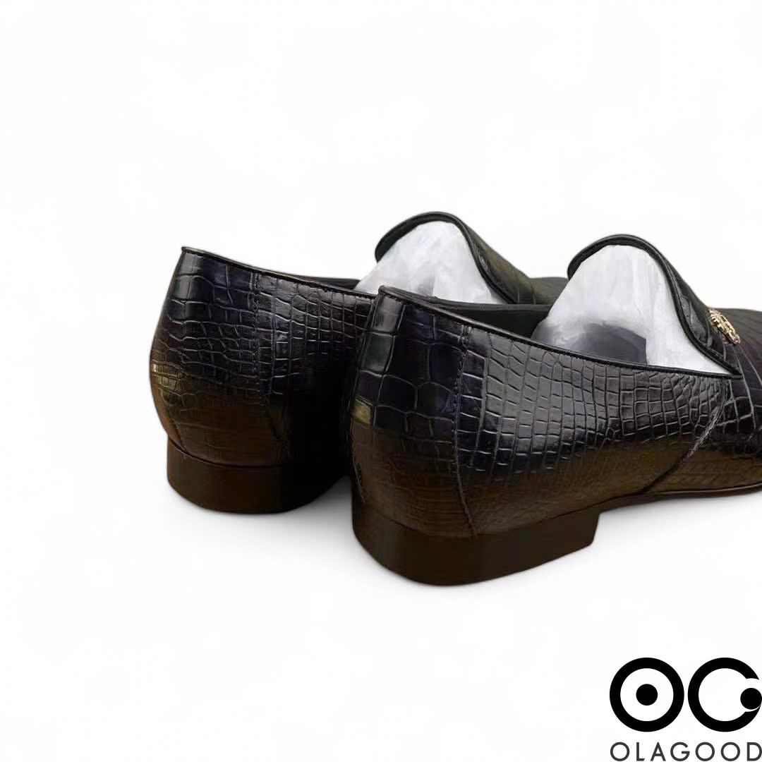 Giày nam da bụng cá sấu - GL0118S - Hình ảnh 6