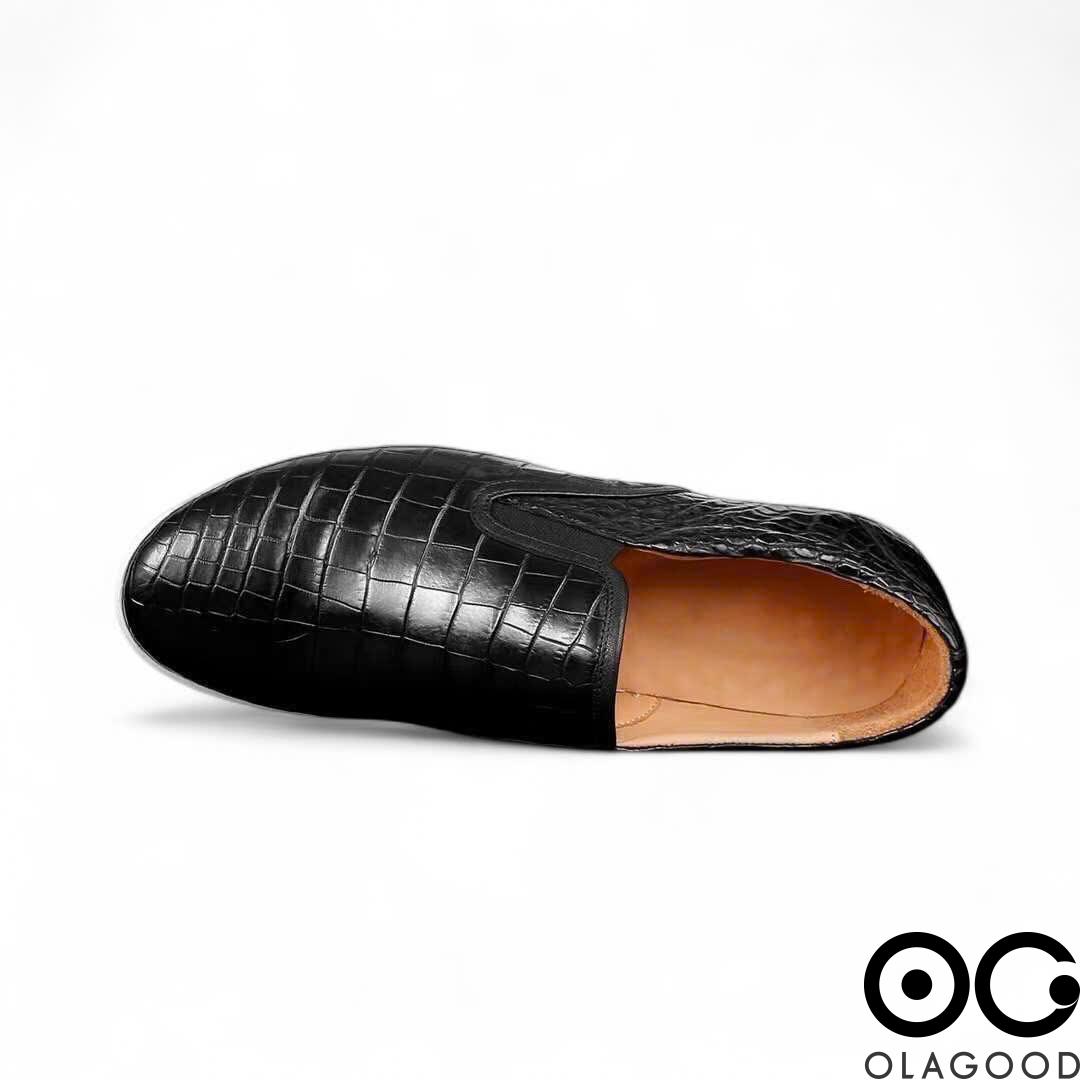 Giày thể thao da cá sấu nhập khẩu - GTT0120 - Hình ảnh 6