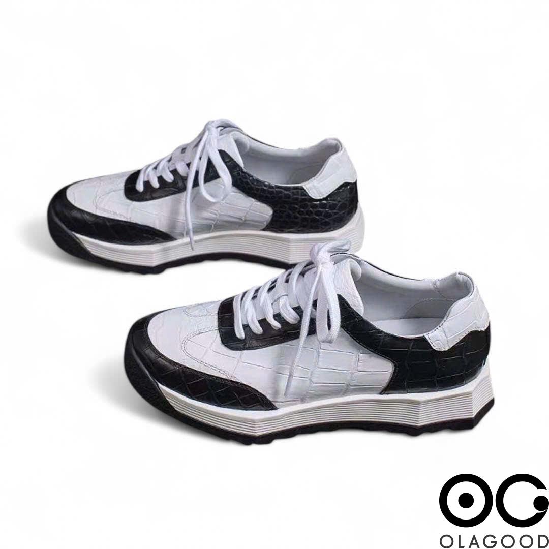 Giày thể thao nam cá sấu nhập khẩu - GTT0130S - Hình ảnh 4