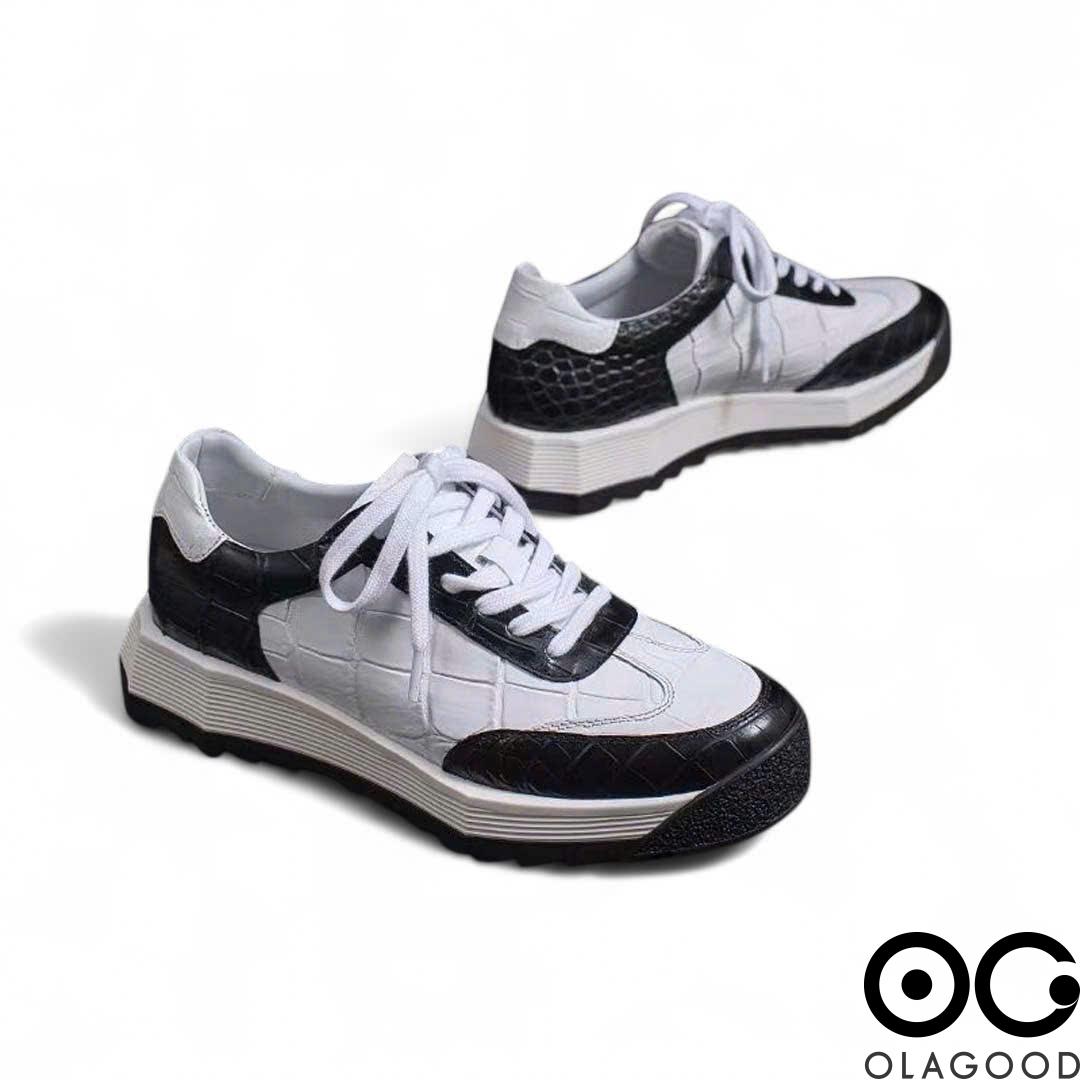 Giày thể thao nam cá sấu nhập khẩu - GTT0130S - Hình ảnh 6