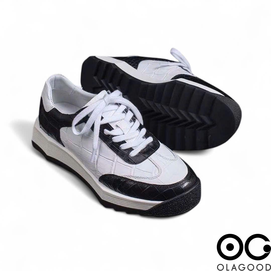 Giày thể thao nam cá sấu nhập khẩu - GTT0130S - Hình ảnh 7