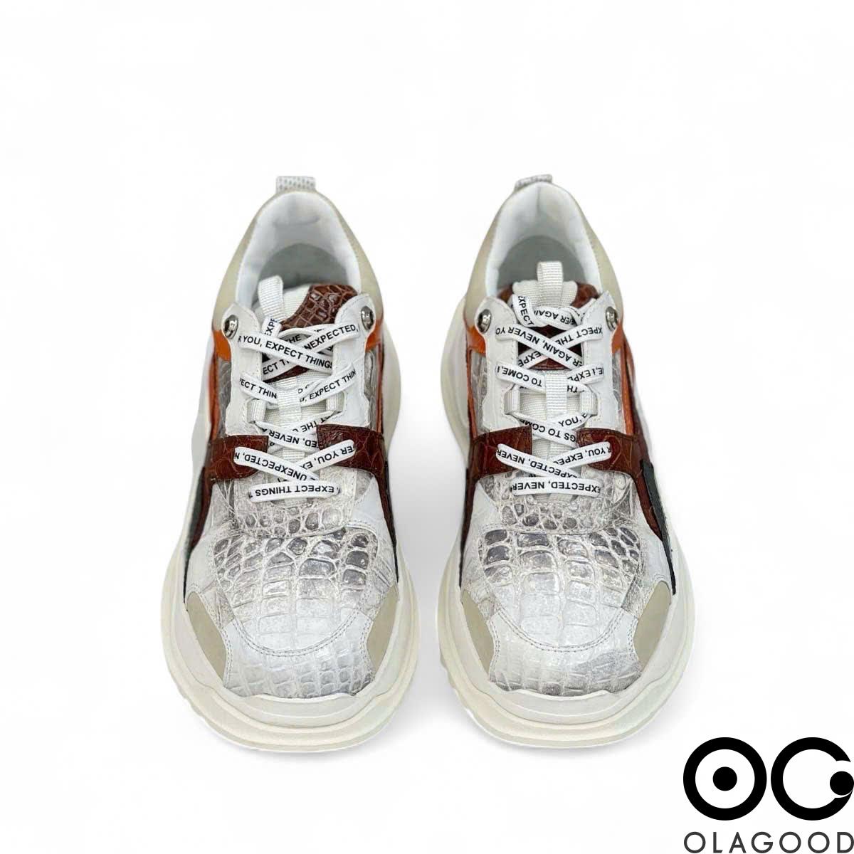 Giày thể thao nam da cá sấu nhập khẩu - GTT0126S