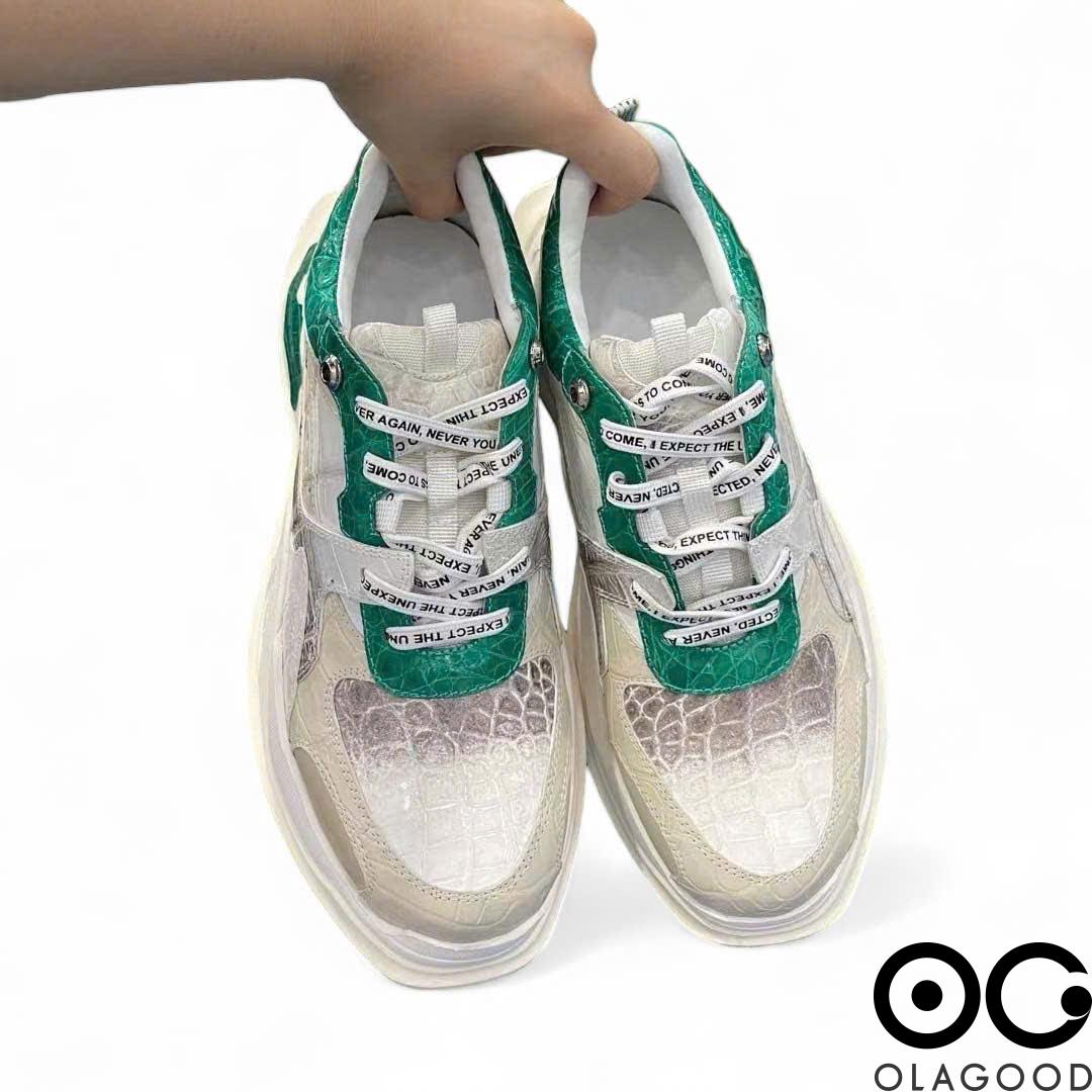 Giày thể thao nam da cá sấu nhập khẩu - GTT0126S - Hình ảnh 5