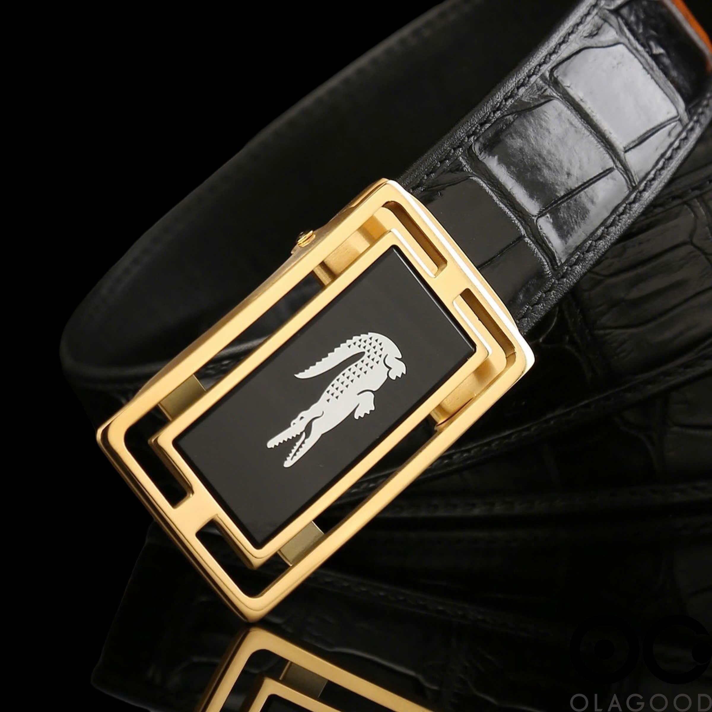 Thắt lưng da cá sấu cao cấp chính hãng giá rẻ - TLN015S