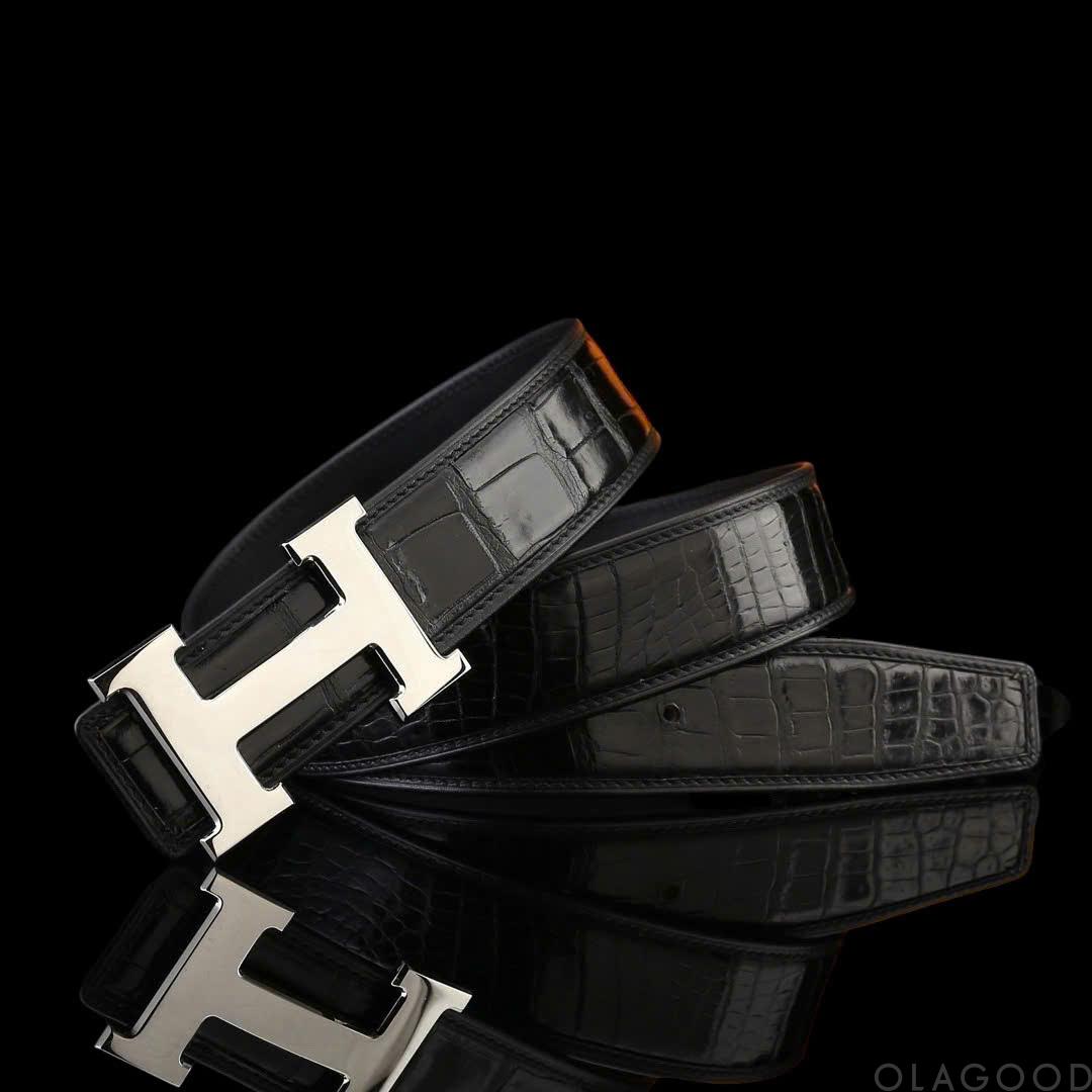 Thắt lưng nam da cá sấu chính hãng - TLN018S