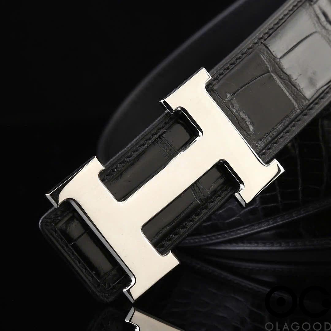 Thắt lưng nam da cá sấu chính hãng - TLN018S - Hình ảnh 6