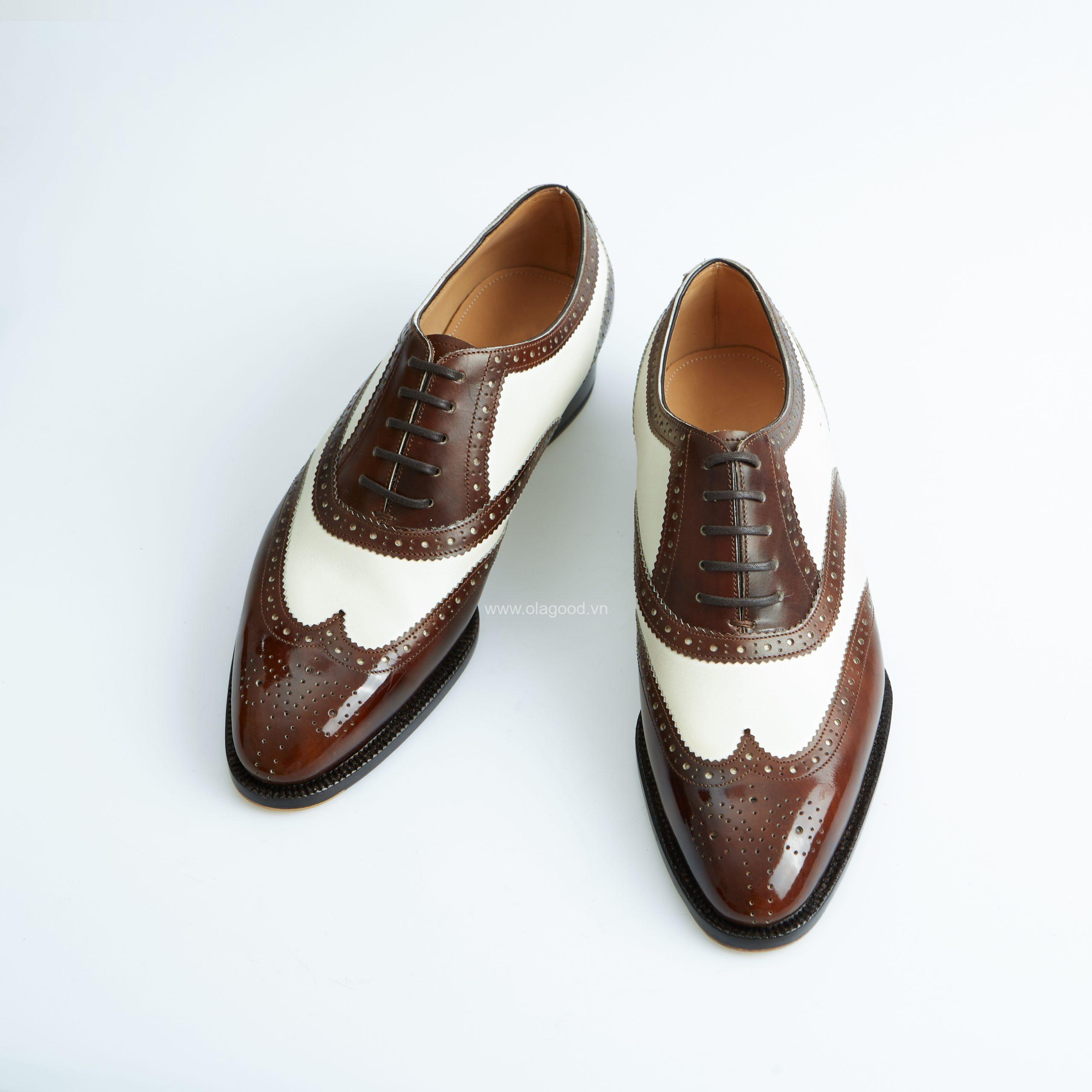 Giày Spectator Wingtip Brogue Oxford - SWO012B - Hình ảnh 2