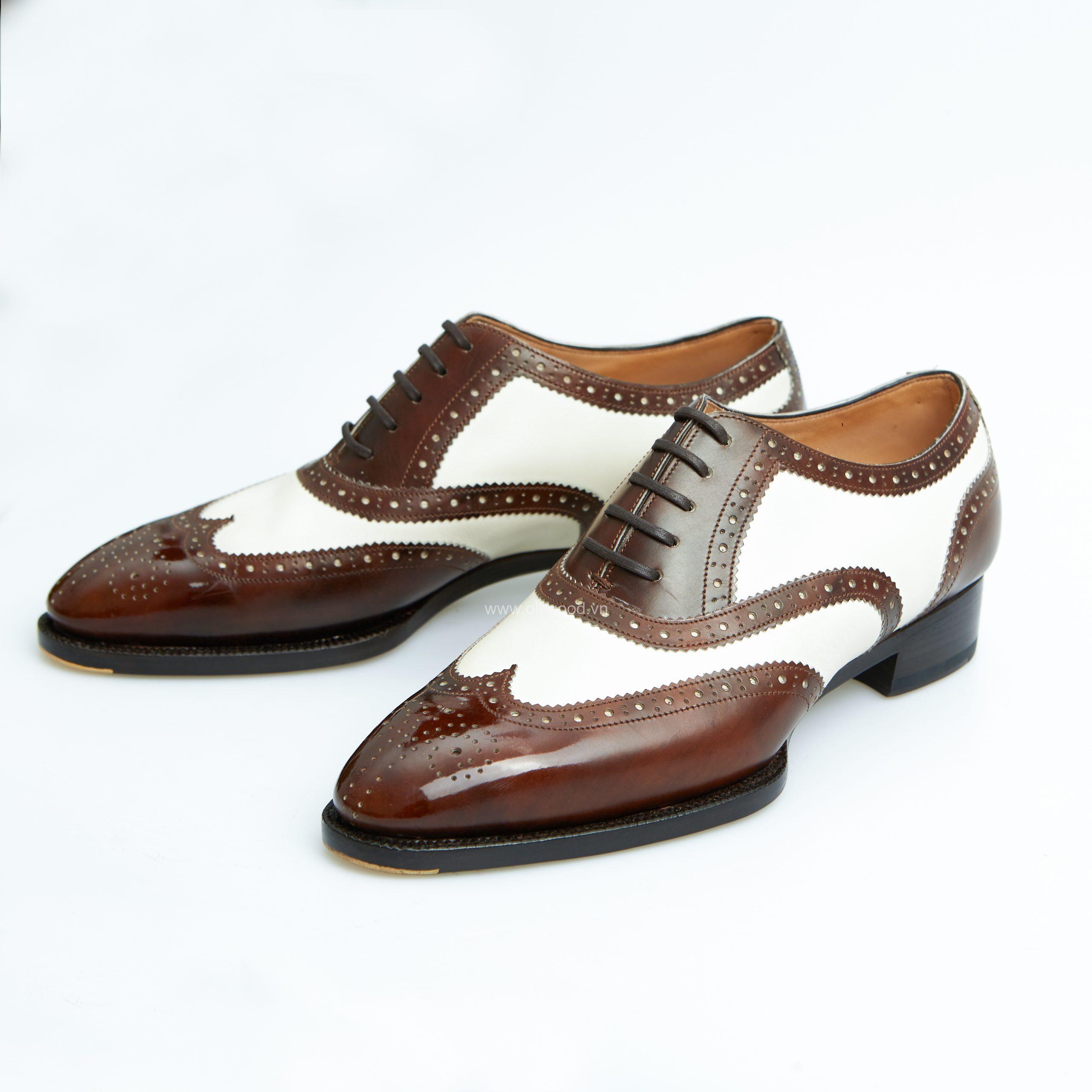 Giày Spectator Wingtip Brogue Oxford - SWO012B