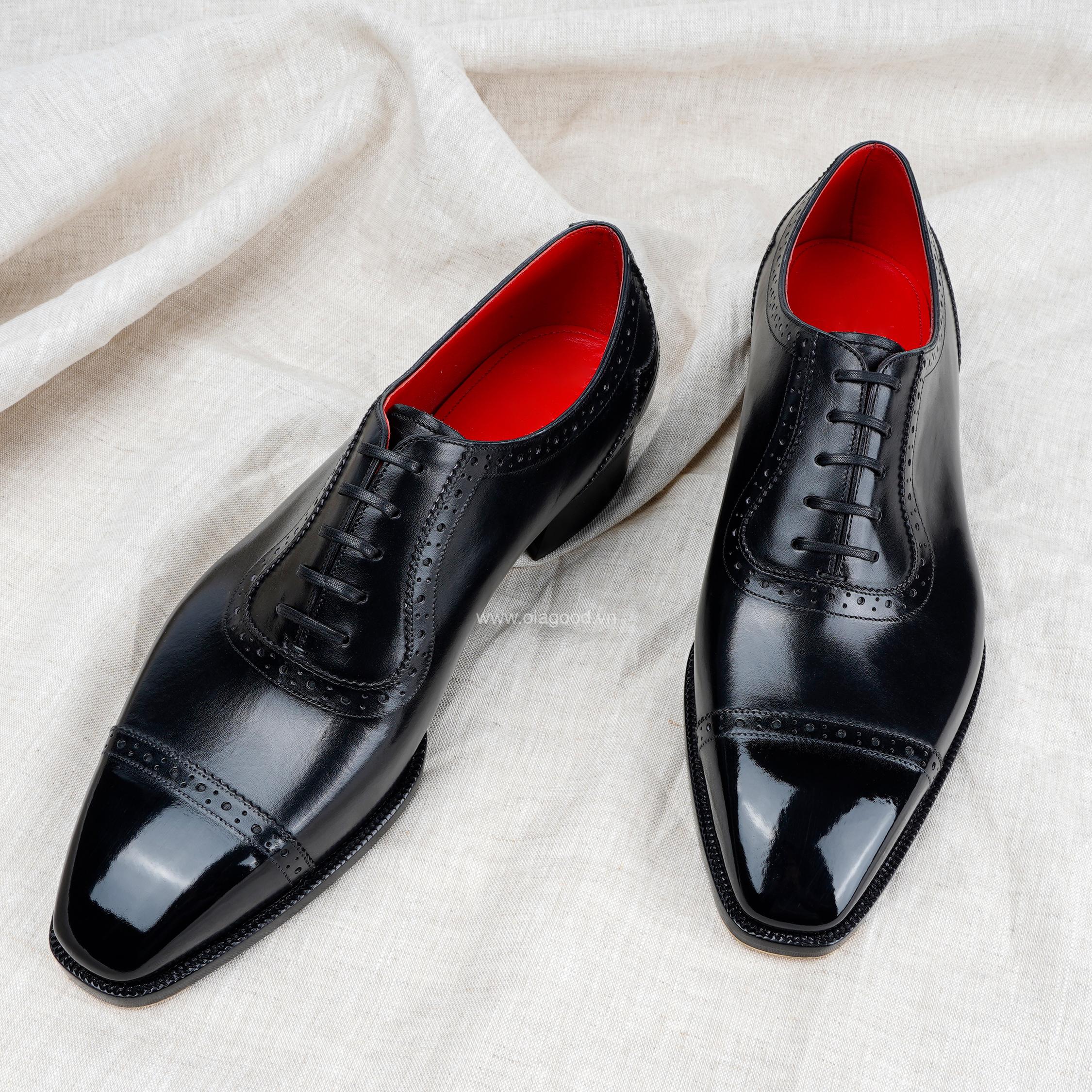 Giày adelaide brogues oxford - ABO011B - Hình ảnh 4