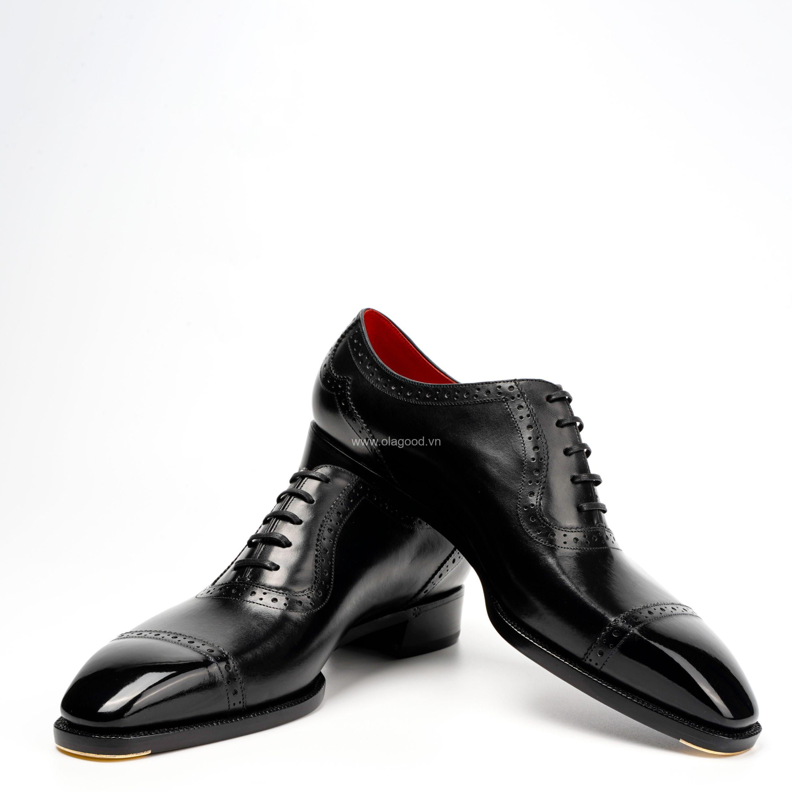 Giày adelaide brogues oxford - ABO011B - Hình ảnh 5