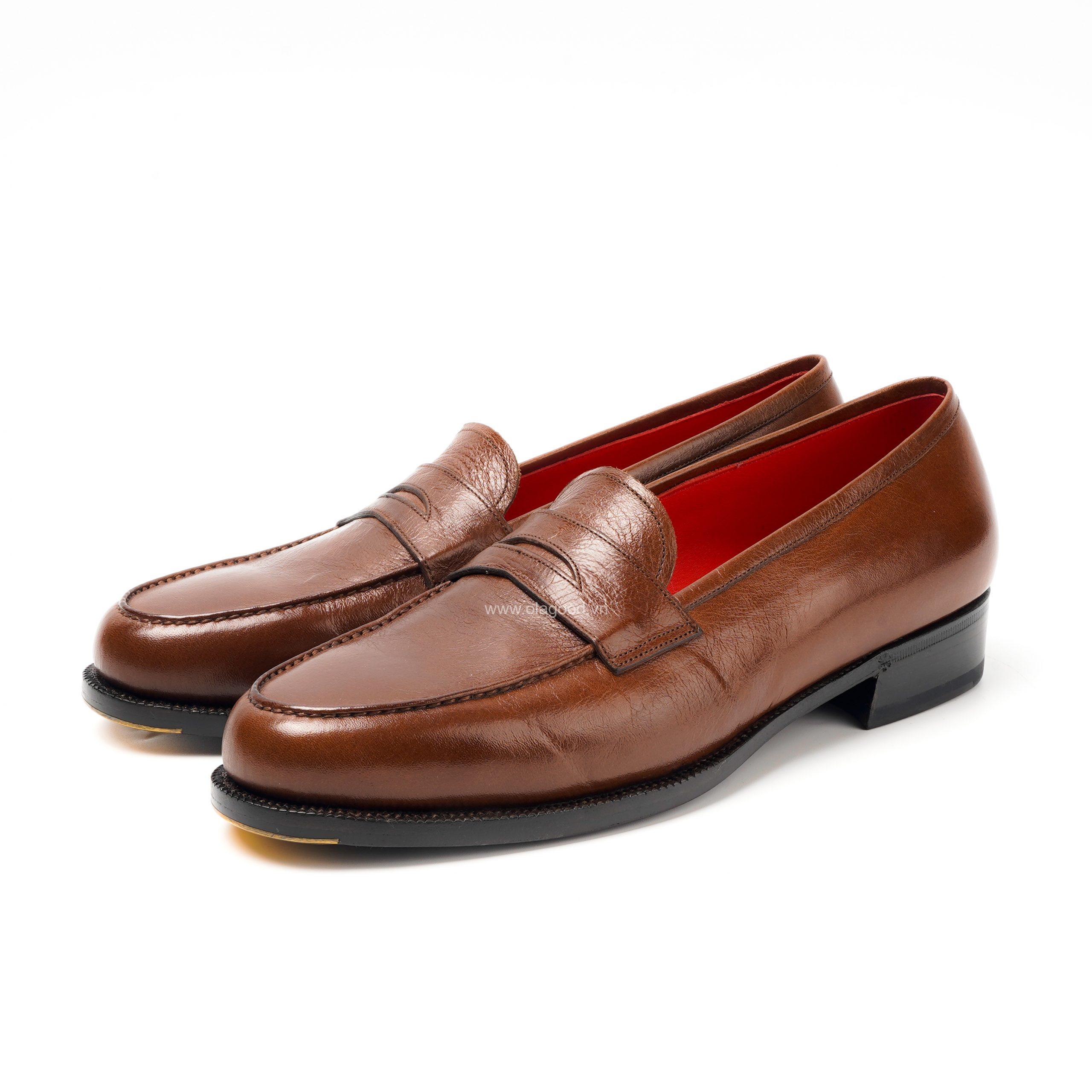Giày Penny Loafer Da Kangaroo - PL0114K