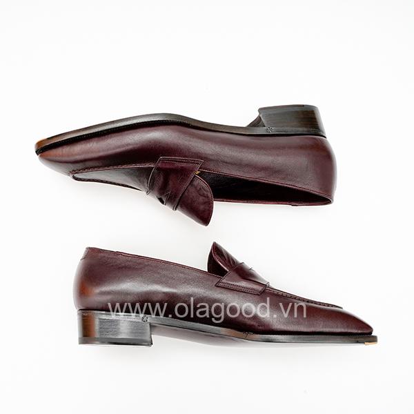Giày penny loafer da kangaroo - PLK011B - Hình ảnh 10