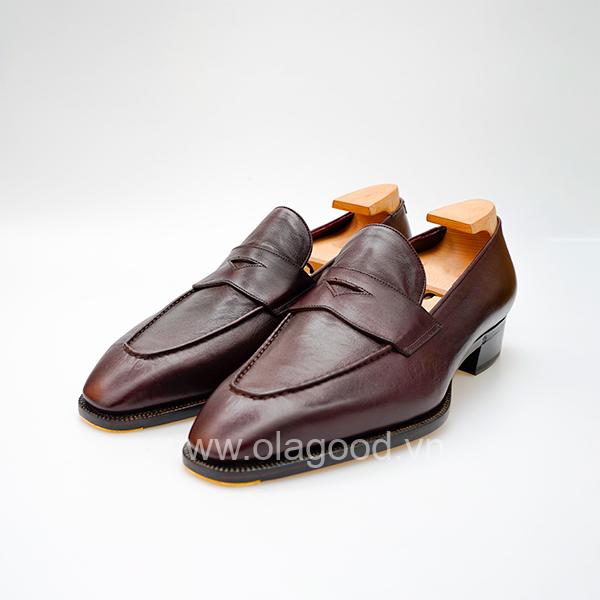 Giày penny loafer da kangaroo - PLK011B - Hình ảnh 3