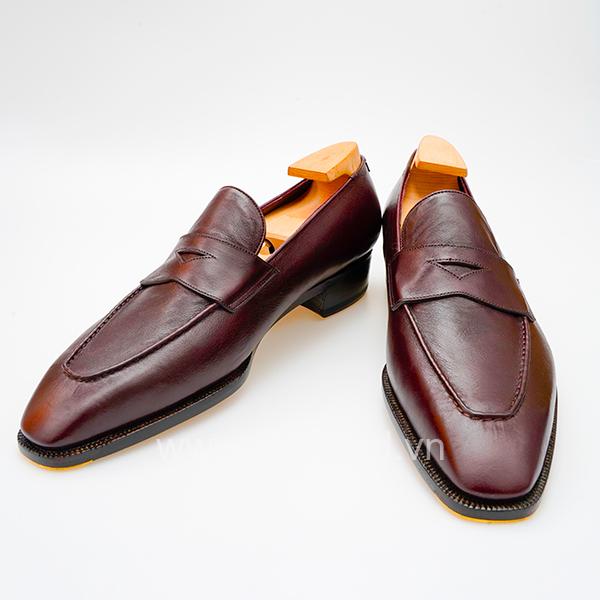 Giày penny loafer da kangaroo - PLK011B - Hình ảnh 6