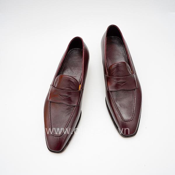 Giày penny loafer da kangaroo - PLK011B - Hình ảnh 8