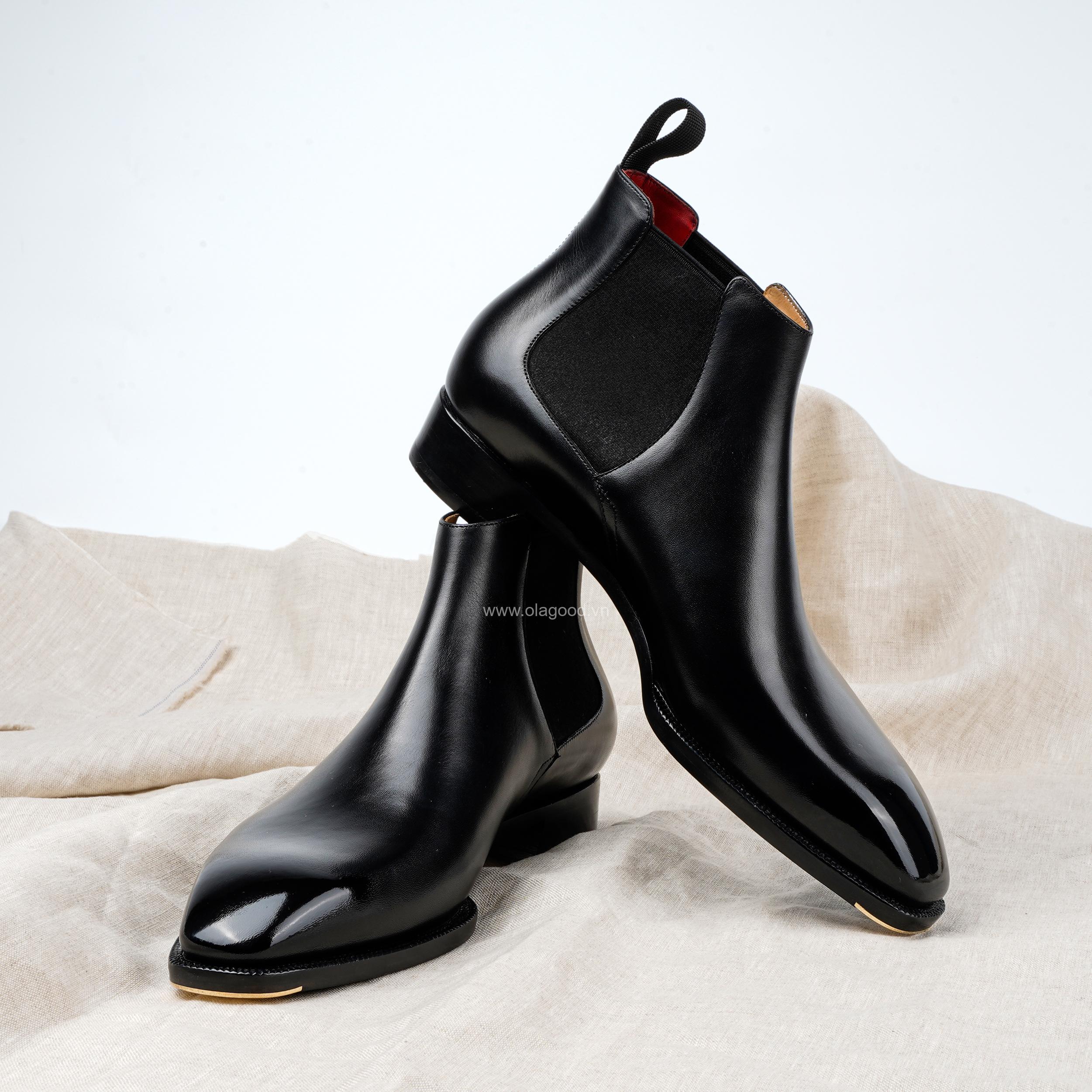 Giày plain chelsea boots - PCB011B - Hình ảnh 4