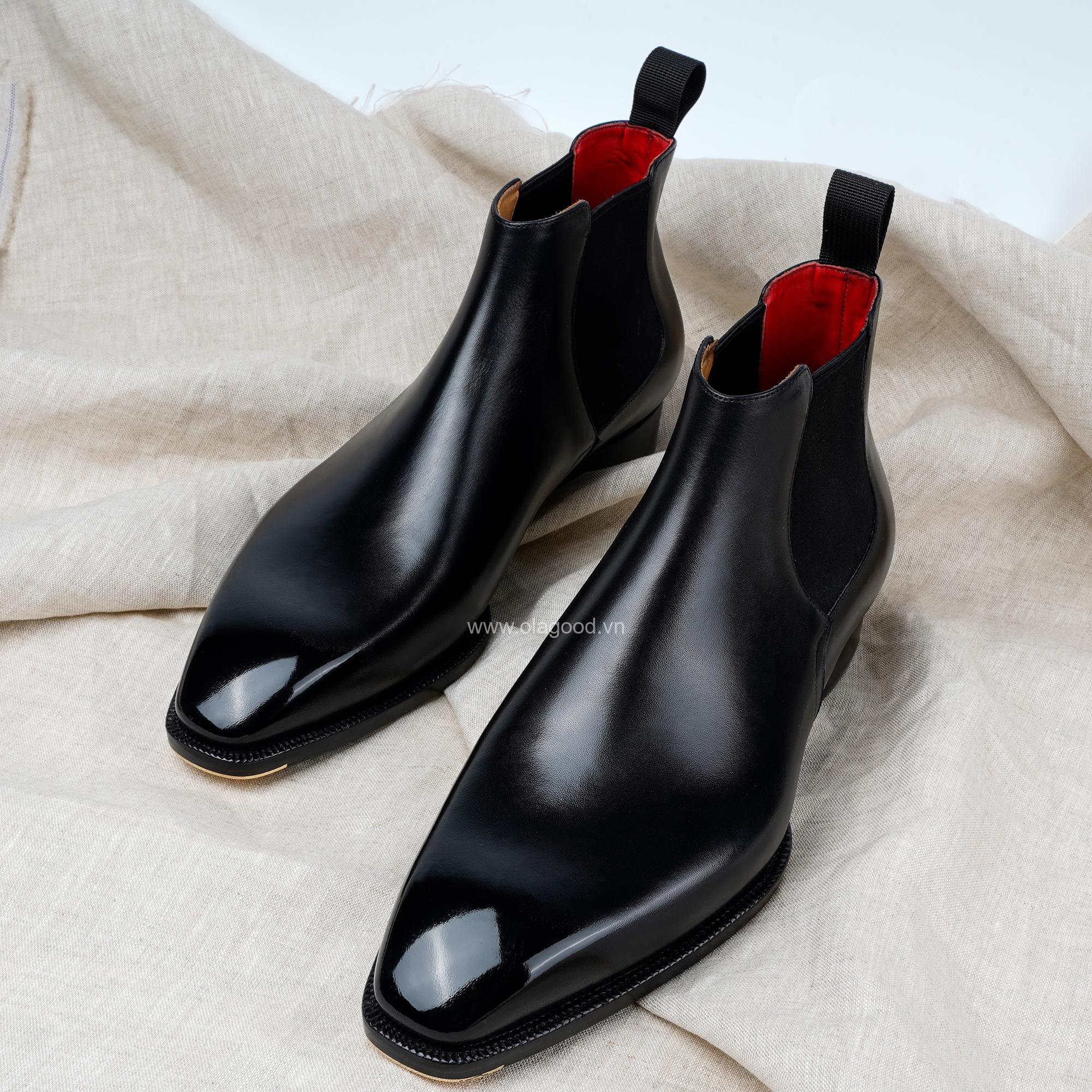 Giày plain chelsea boots - PCB011B - Hình ảnh 2