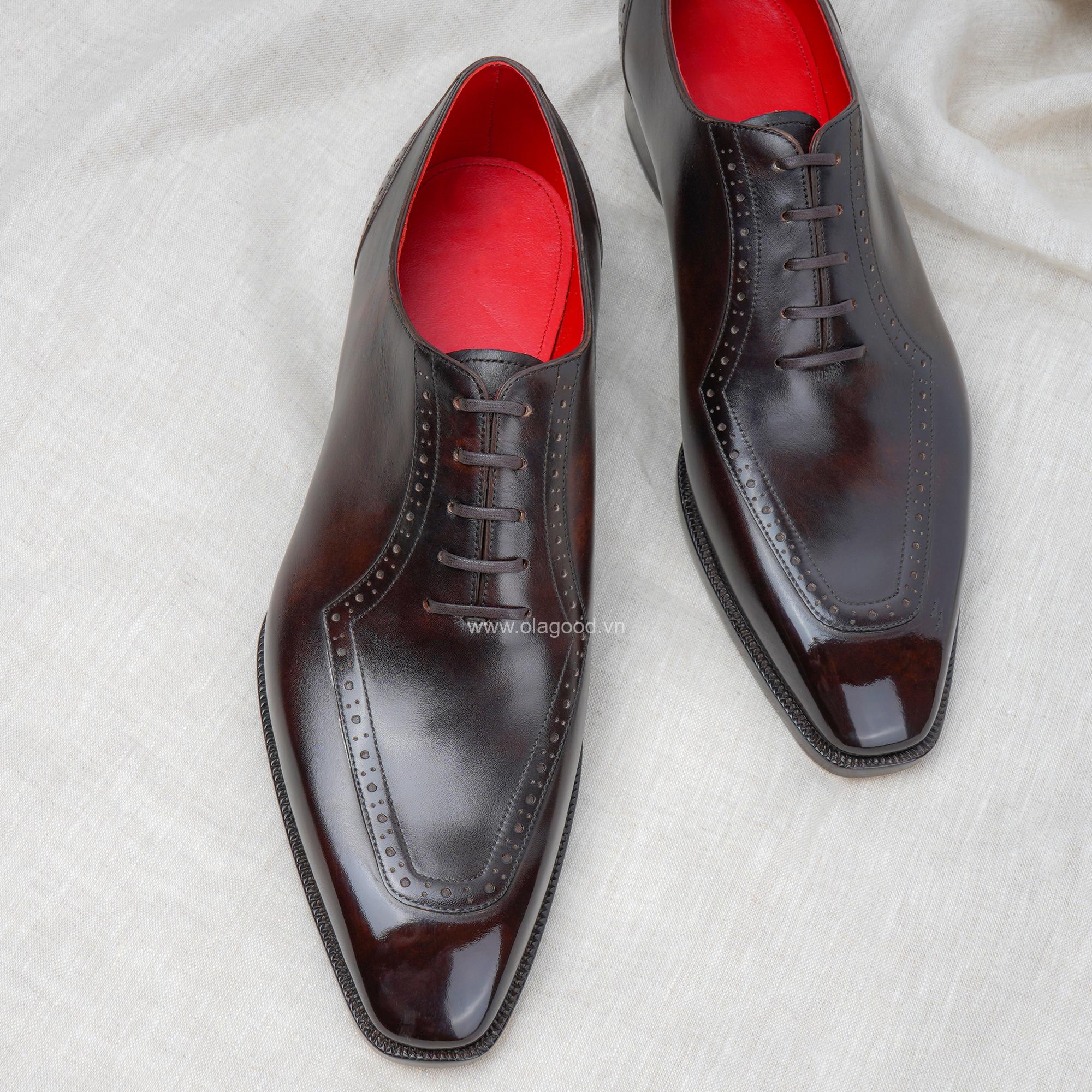 Giày Apron Toe Oxford - ATO019B - Hình ảnh 10