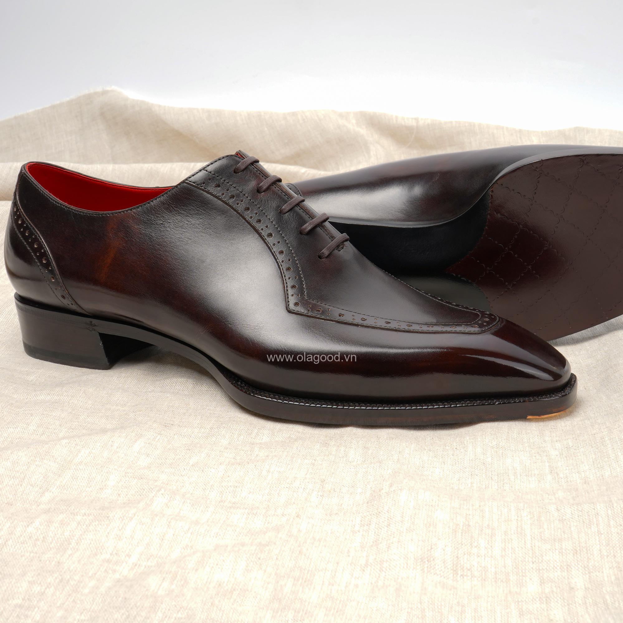 Giày Apron Toe Oxford - ATO019B - Hình ảnh 12