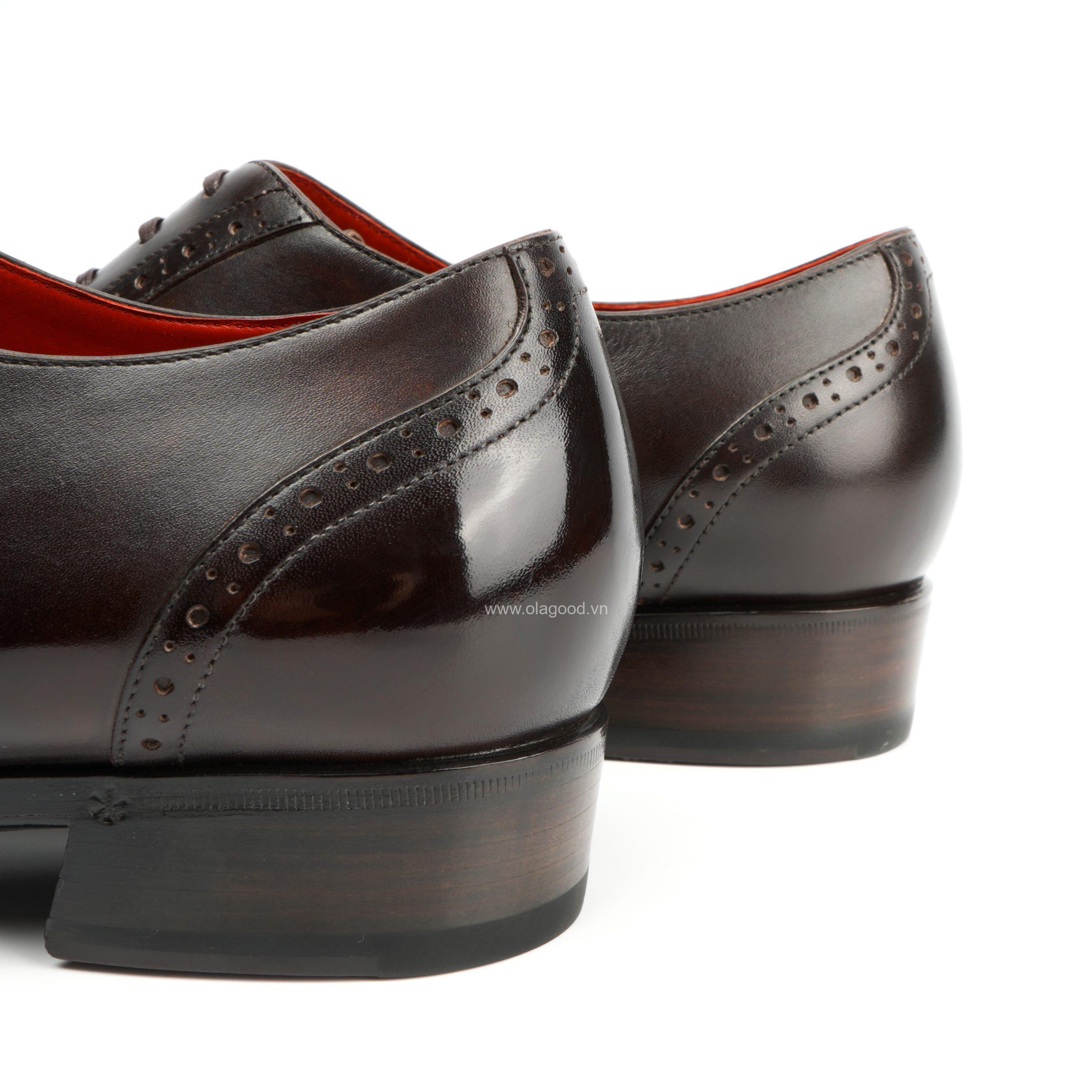 Giày Apron Toe Oxford - ATO019B - Hình ảnh 5