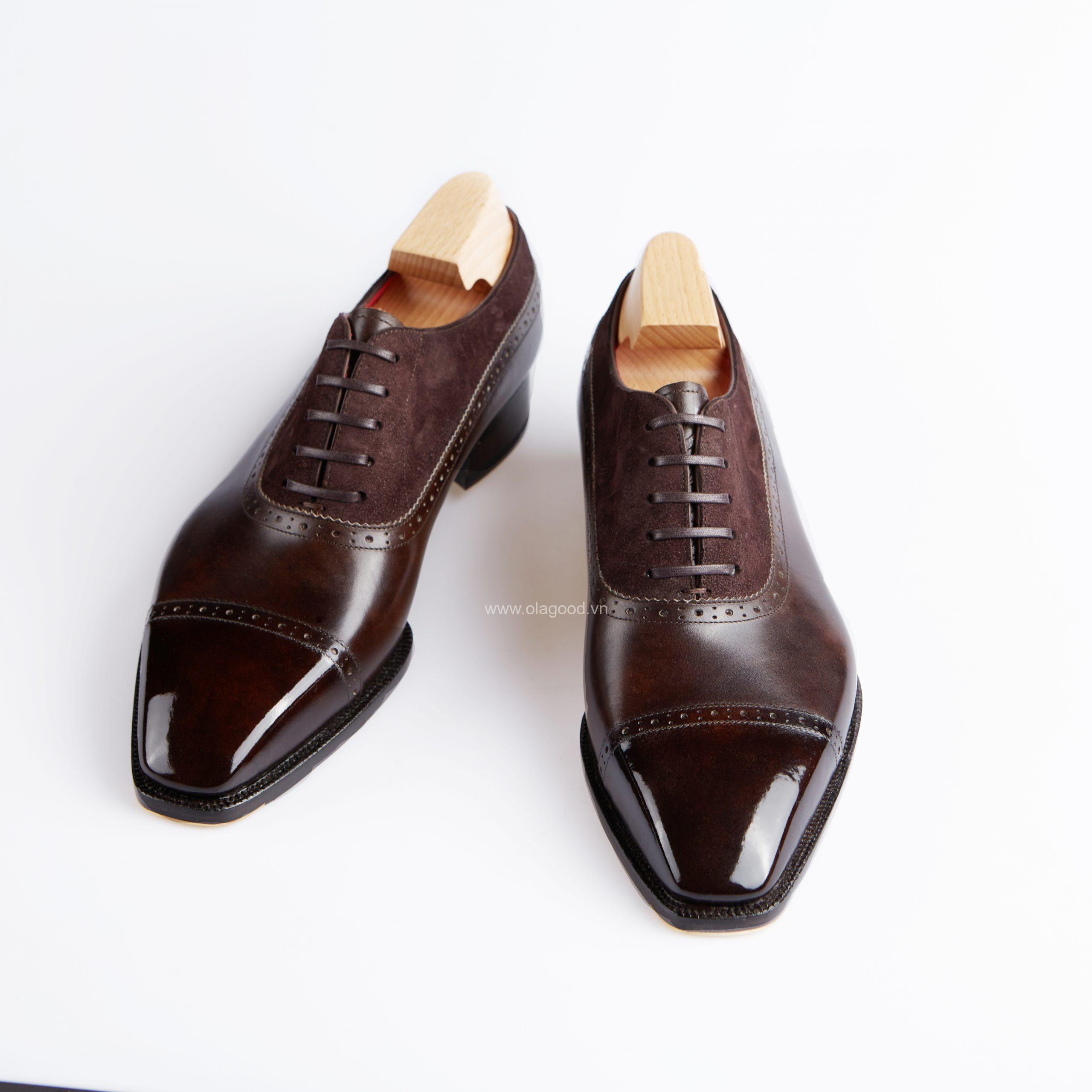 Giày Balmoral Captoe Oxford - BCO0112B - Hình ảnh 2