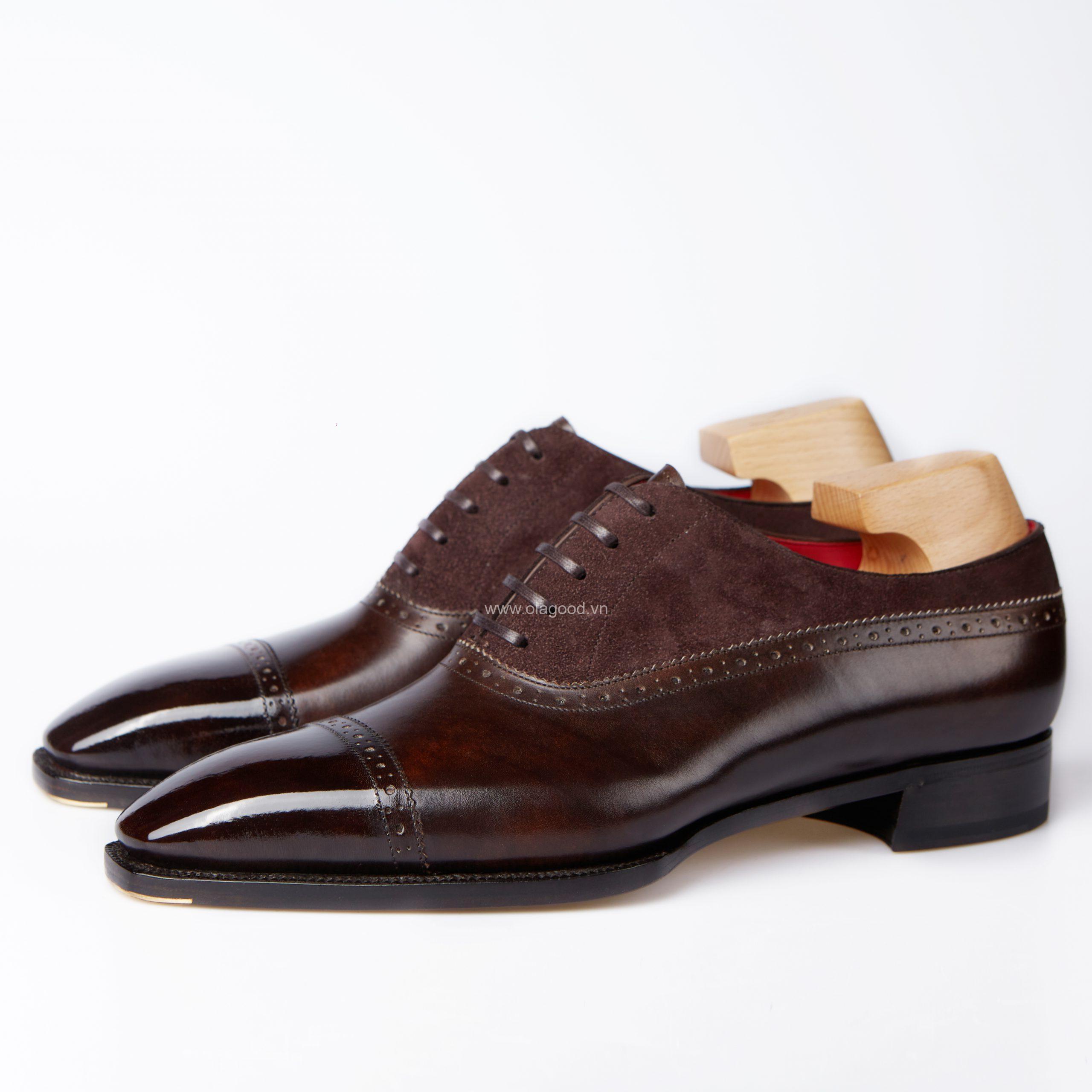 Giày Balmoral Captoe Oxford - BCO0112B