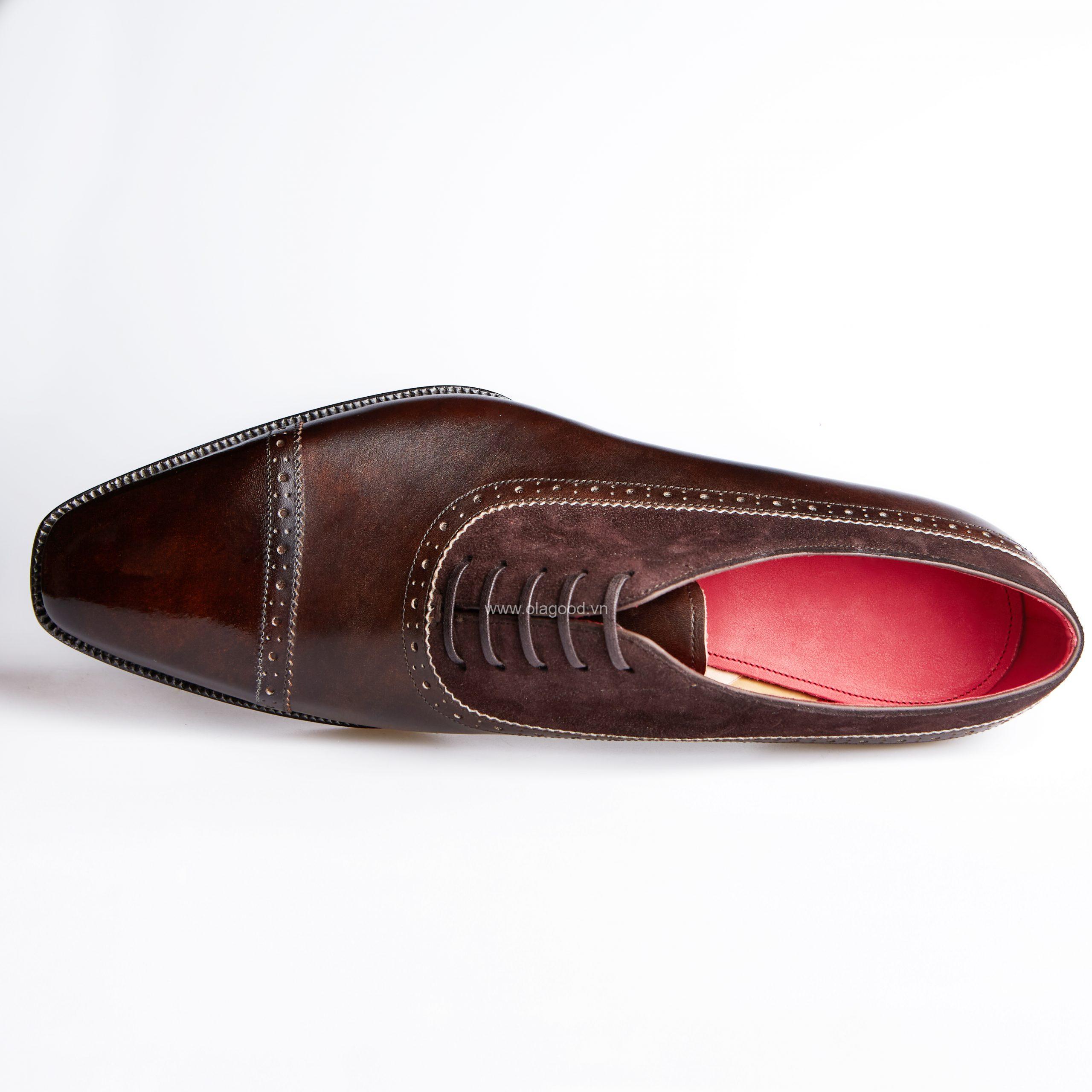 Giày Balmoral Captoe Oxford - BCO0112B - Hình ảnh 5