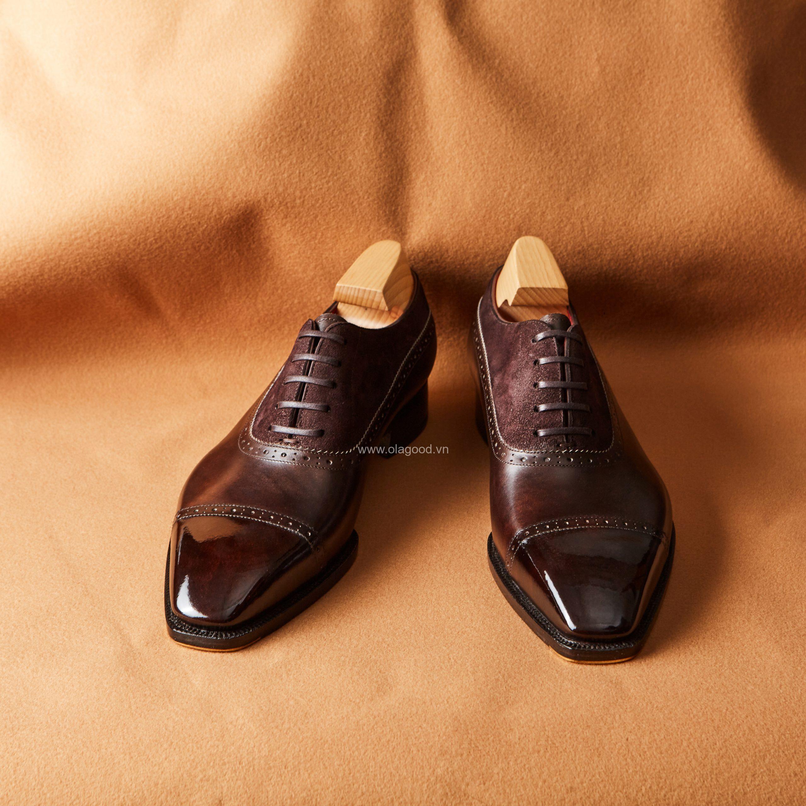 Giày Balmoral Captoe Oxford - BCO0112B - Hình ảnh 6