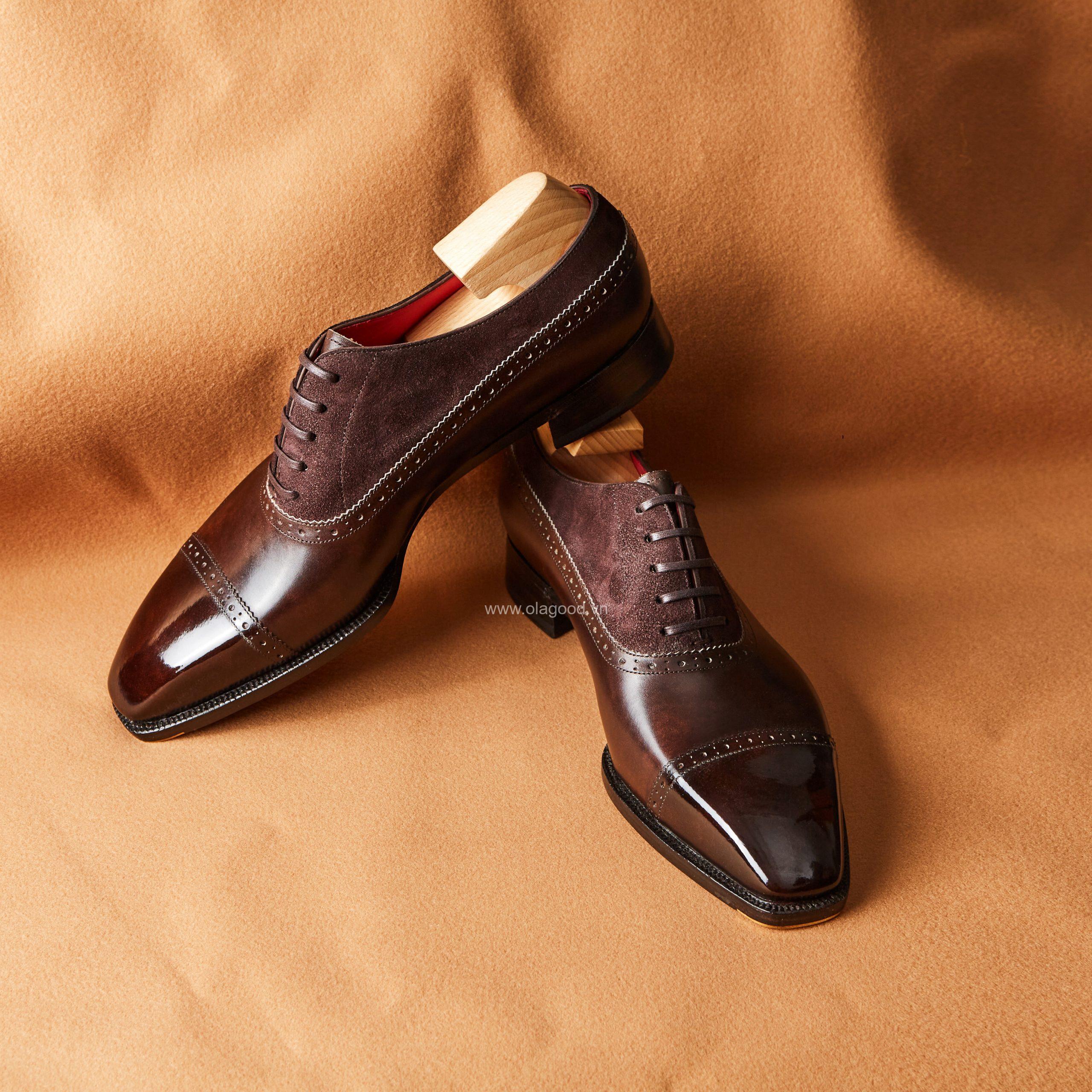 Giày Balmoral Captoe Oxford - BCO0112B - Hình ảnh 7