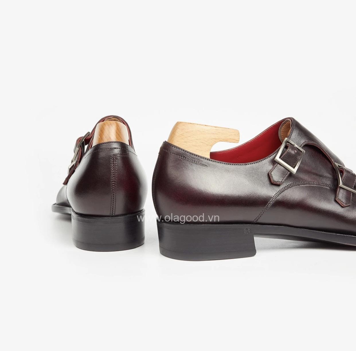 Giày Double Monkstrap - DM012B - Hình ảnh 4