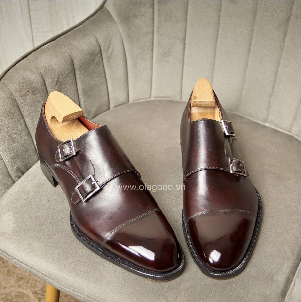 Giày Double Monkstrap - DM012B - Hình ảnh 6