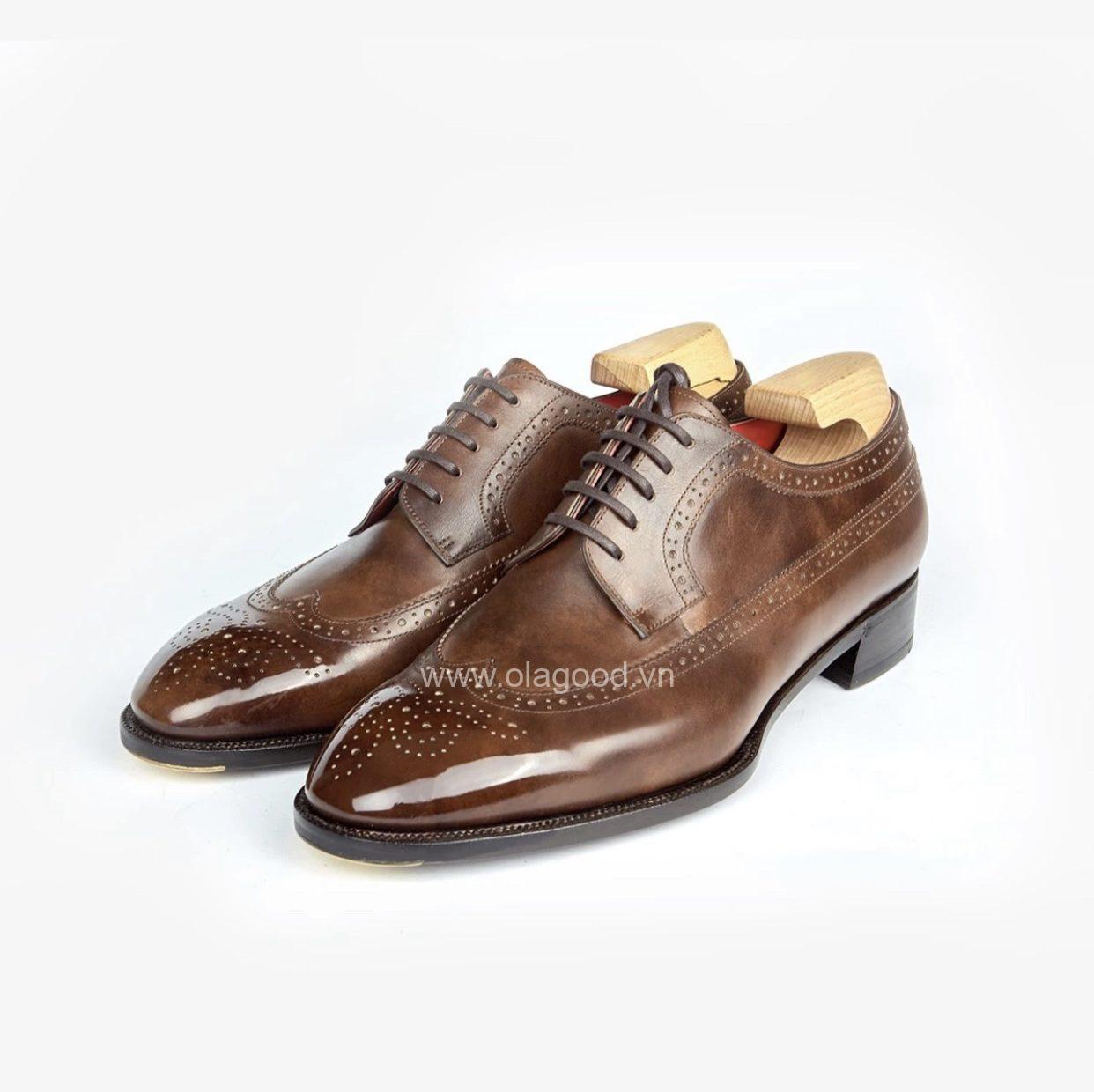 Giày Longwing Brogue Derby - LBD012B