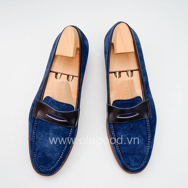 Giày Penny Loafer Suede - PLS018B - Hình ảnh 2