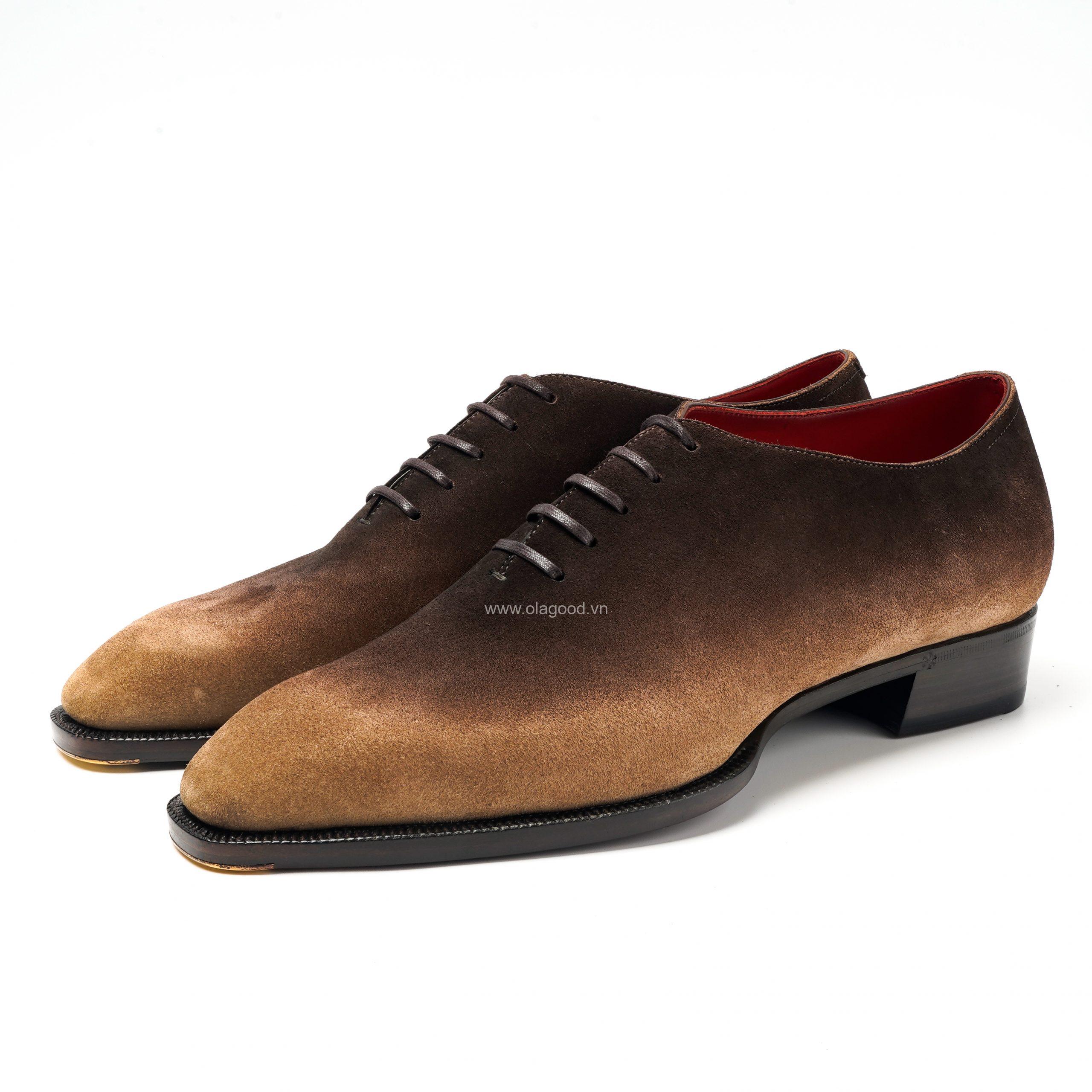 Giày Wholecut Oxford Suede - WOS011B